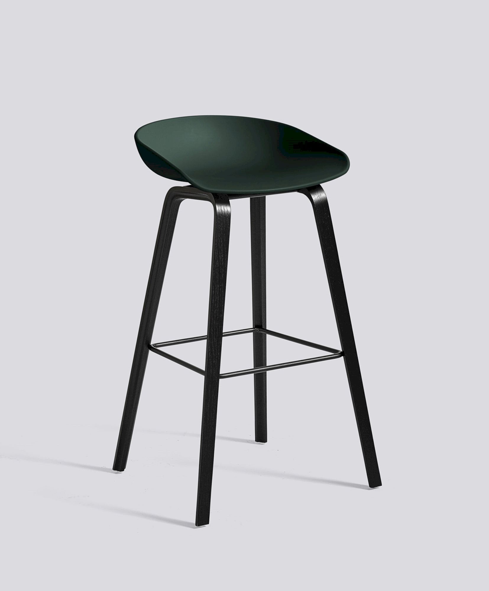 AAS32 Stool - Bar Height, Front Upholstery