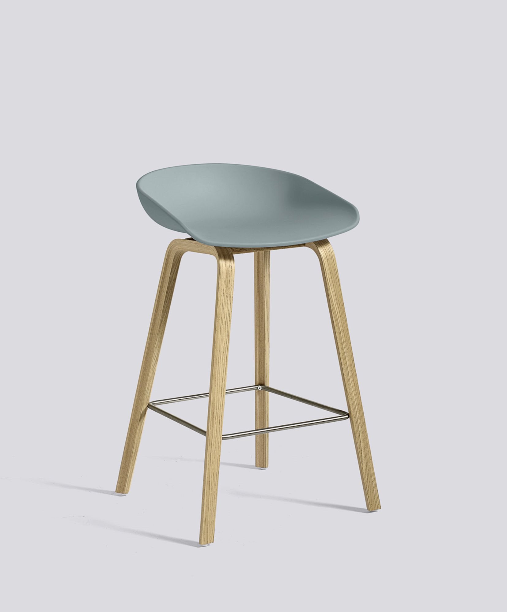 AAS32 Stool - Bar Height, Front Upholstery