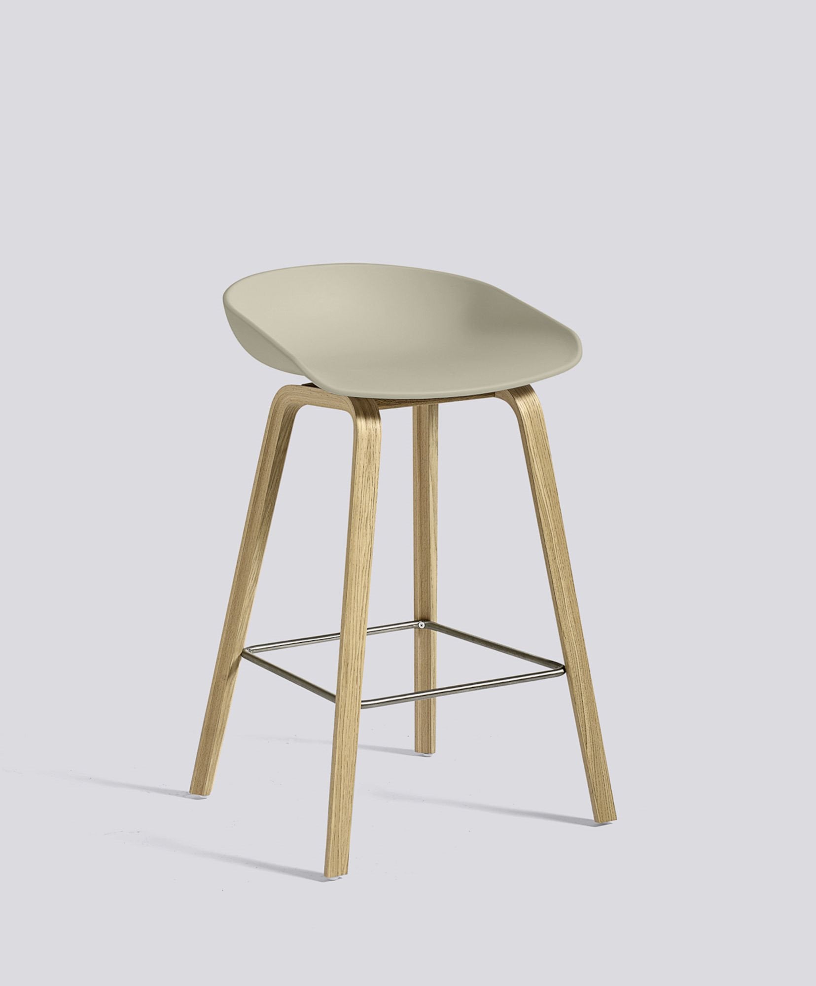 AAS32 Stool - Bar Height, Front Upholstery