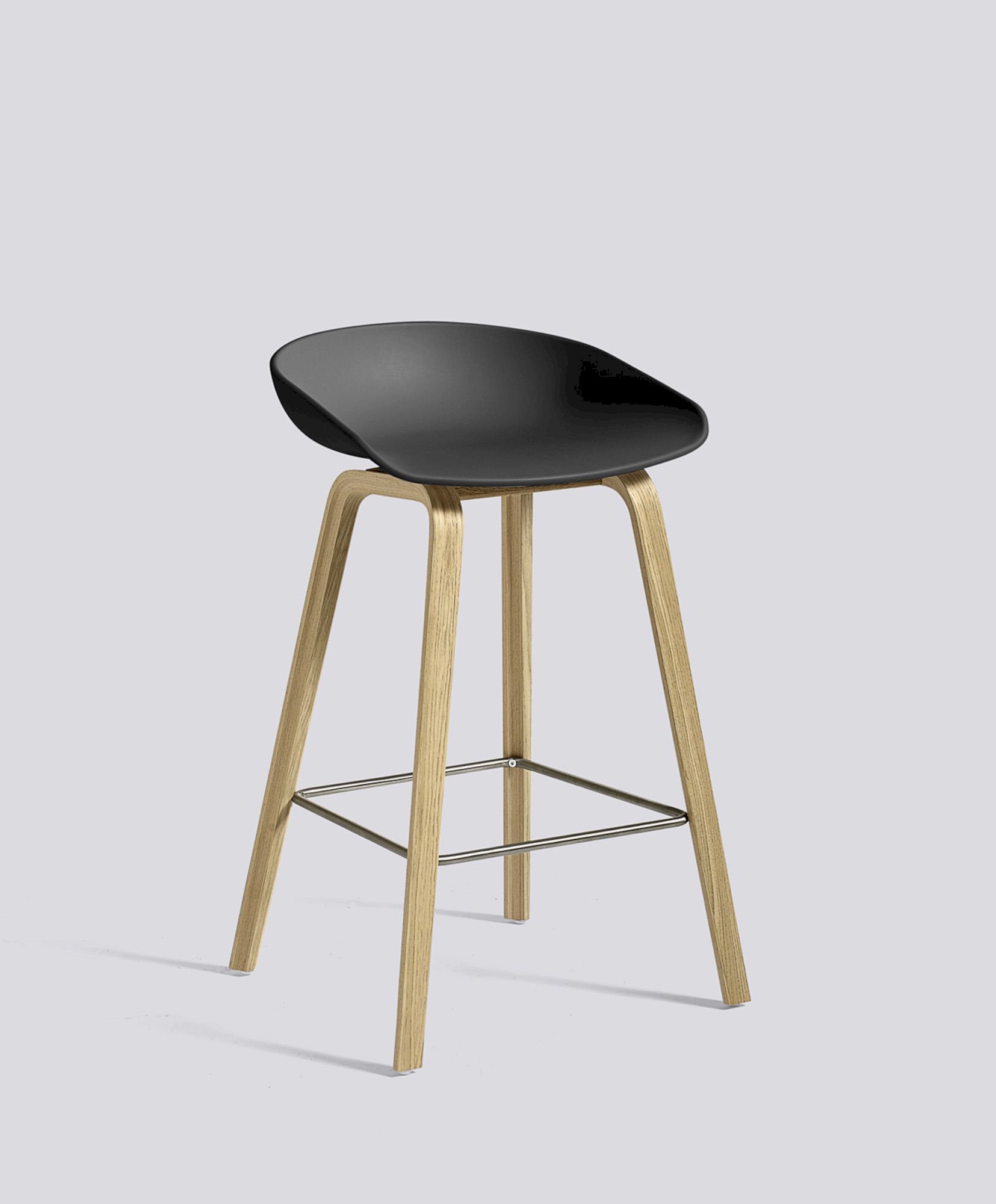 AAS32 Stool - Bar Height, Front Upholstery