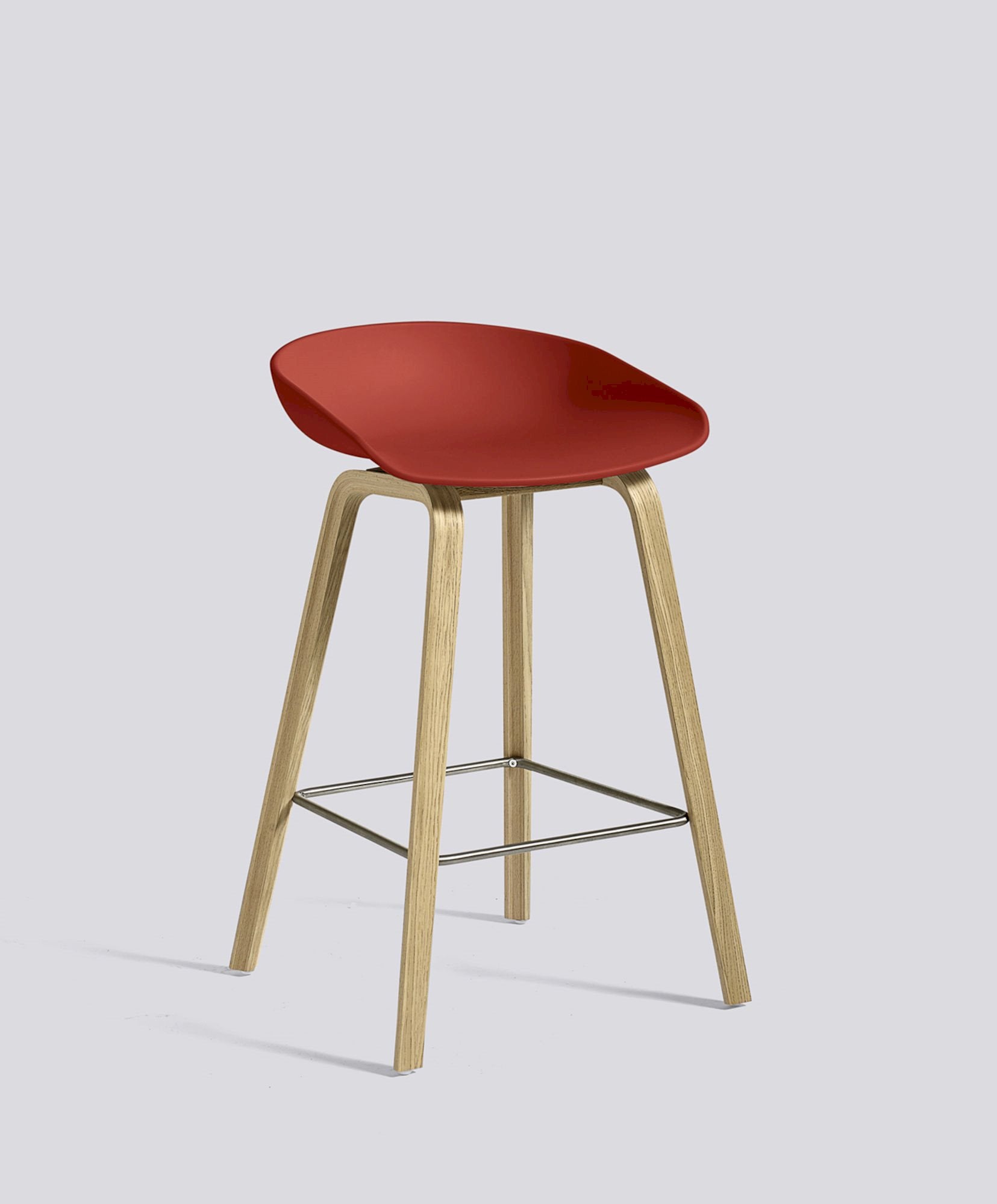 AAS32 Stool - Bar Height, Front Upholstery