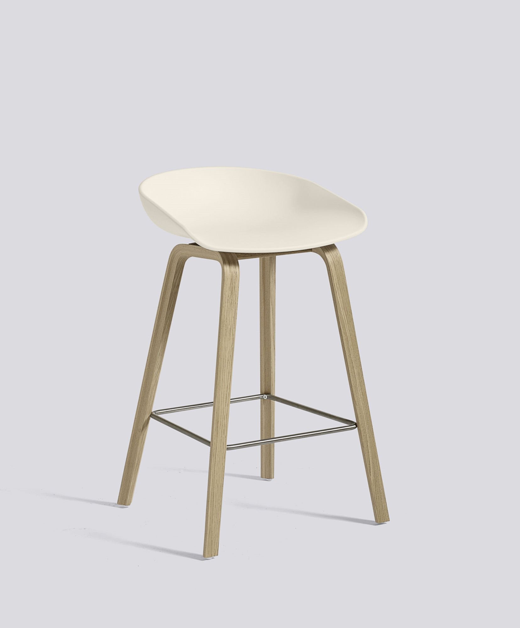 AAS32 Stool - Bar Height, Front Upholstery