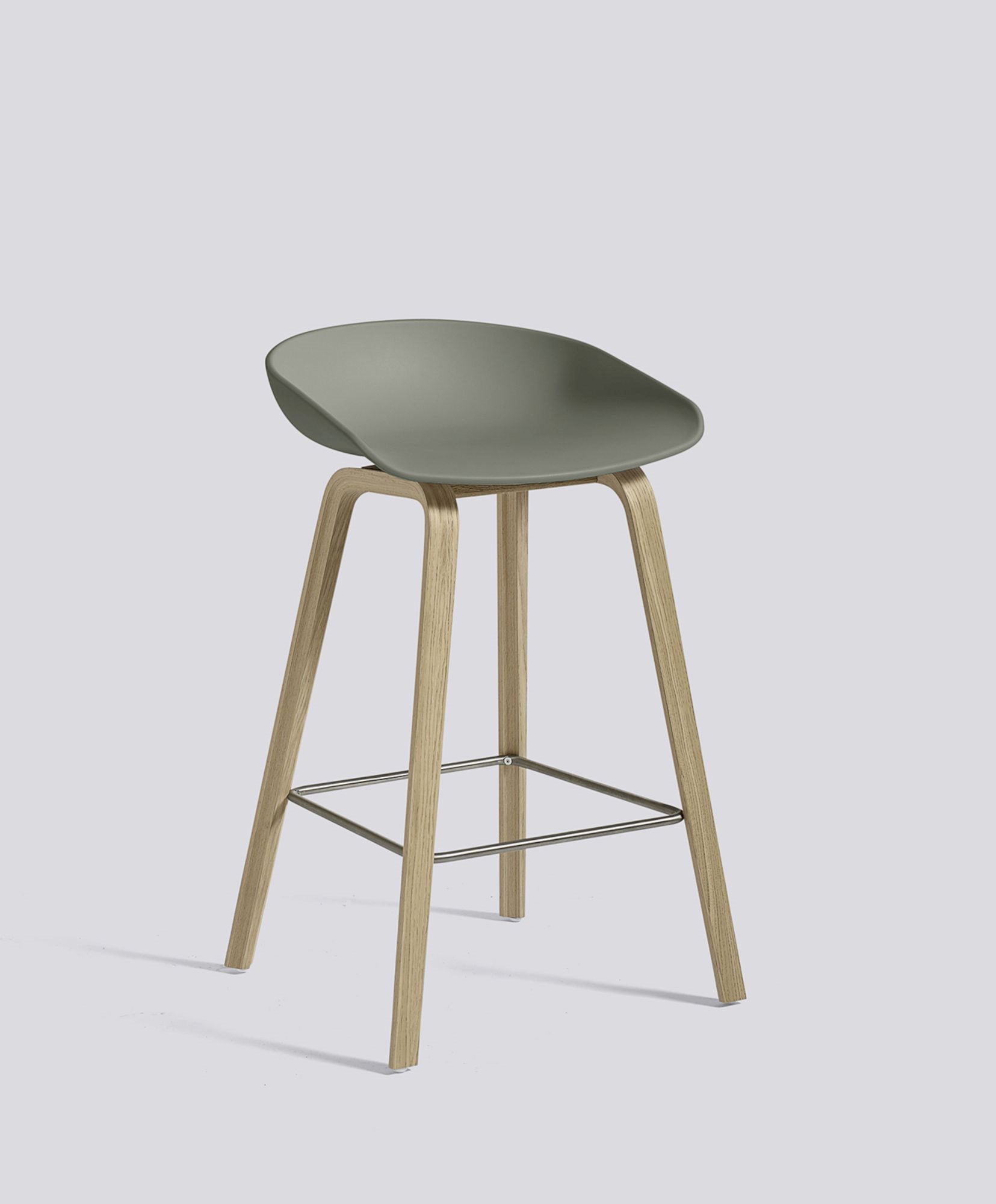 AAS32 Stool - Bar Height, Front Upholstery