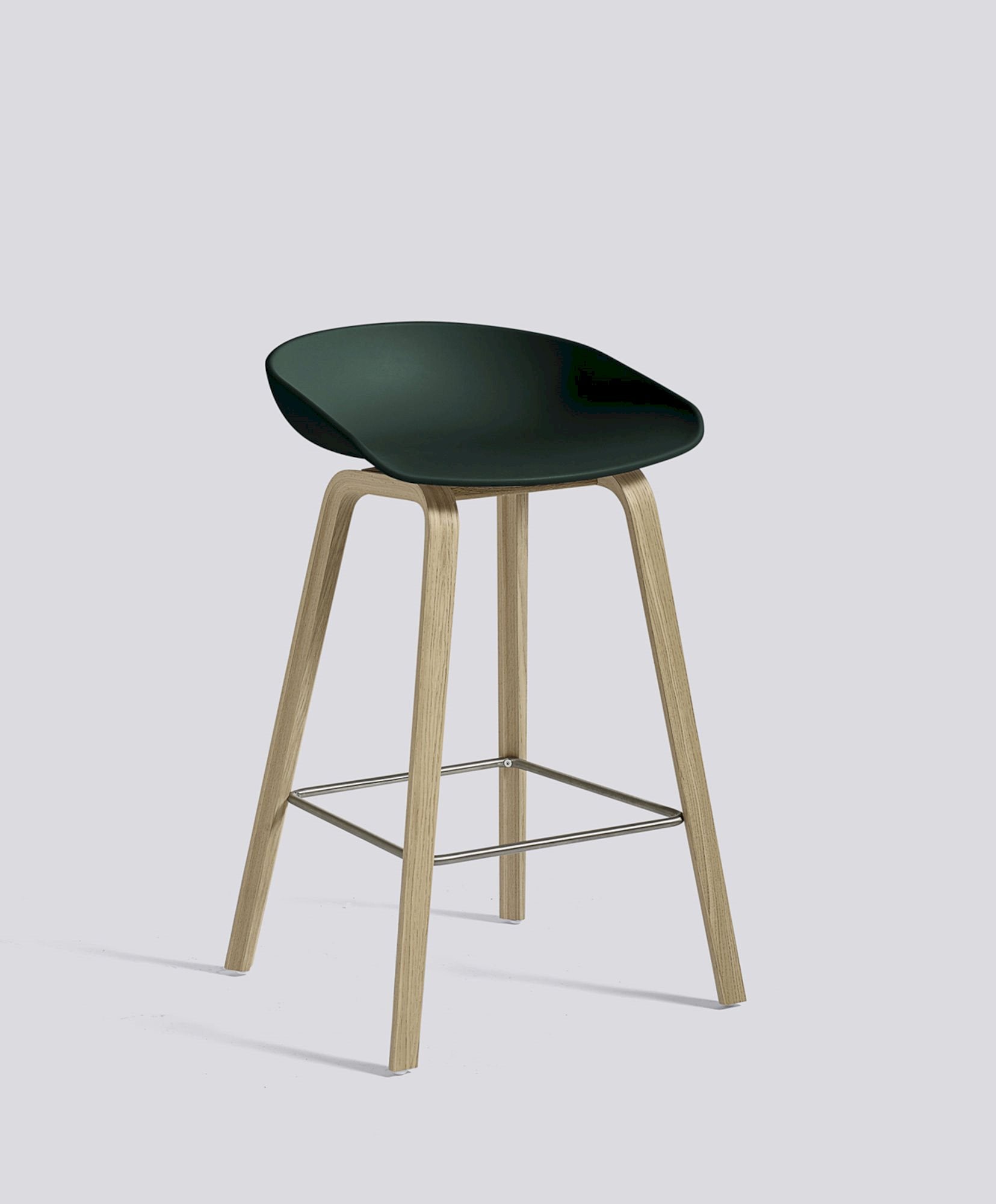 AAS32 Stool - Bar Height, Front Upholstery