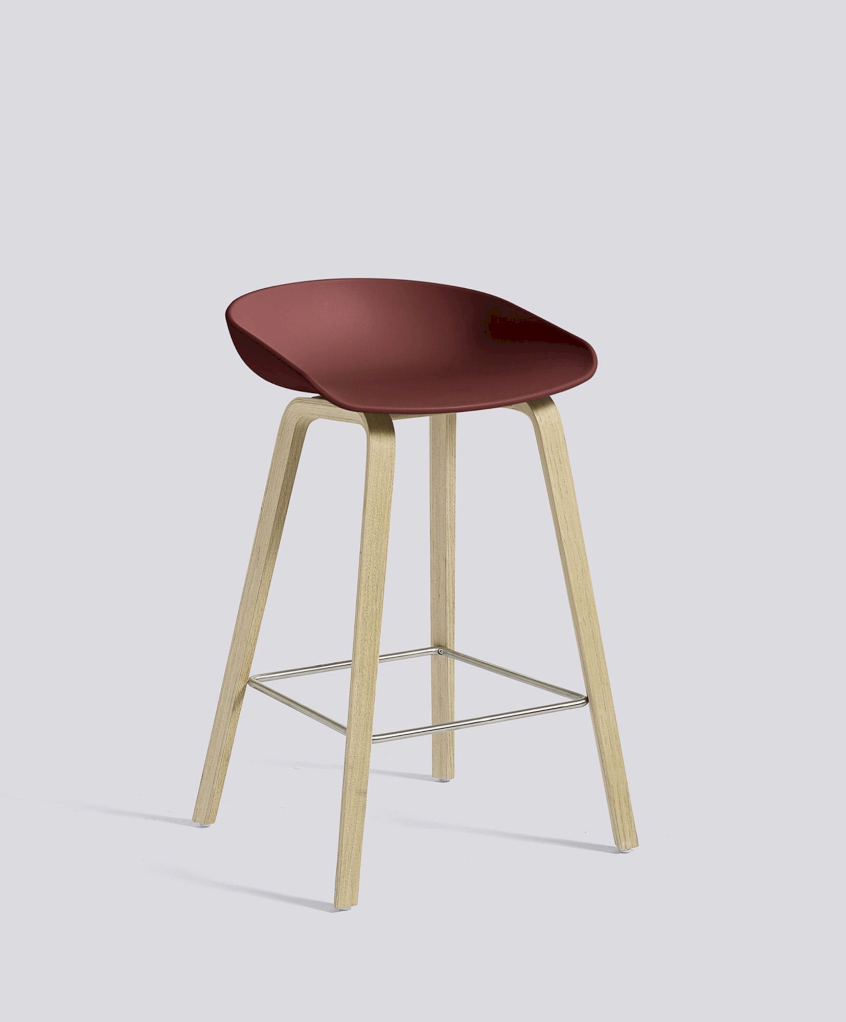 AAS32 Stool - Bar Height, Front Upholstery