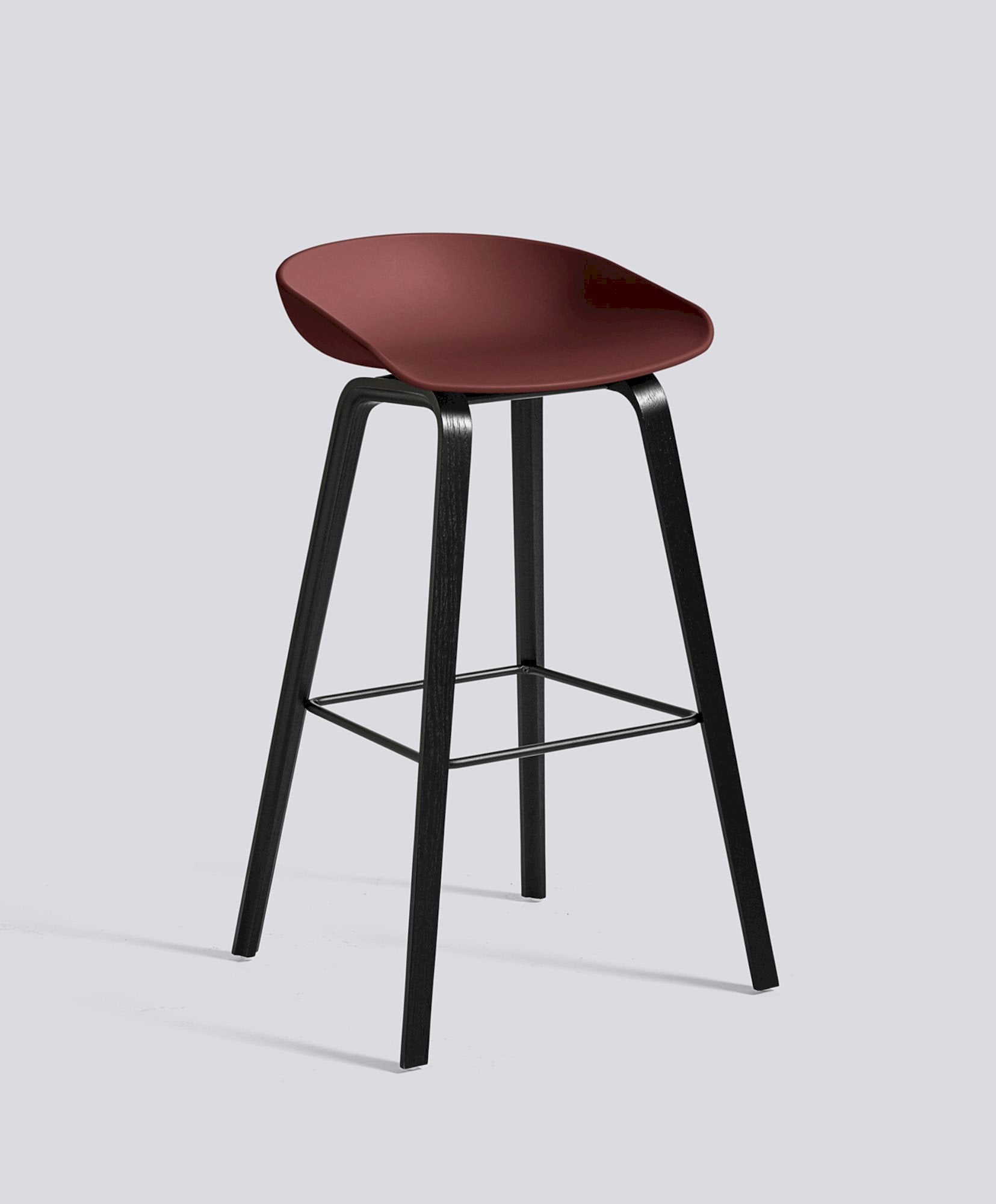 AAS32 Stool - Bar Height, Front Upholstery