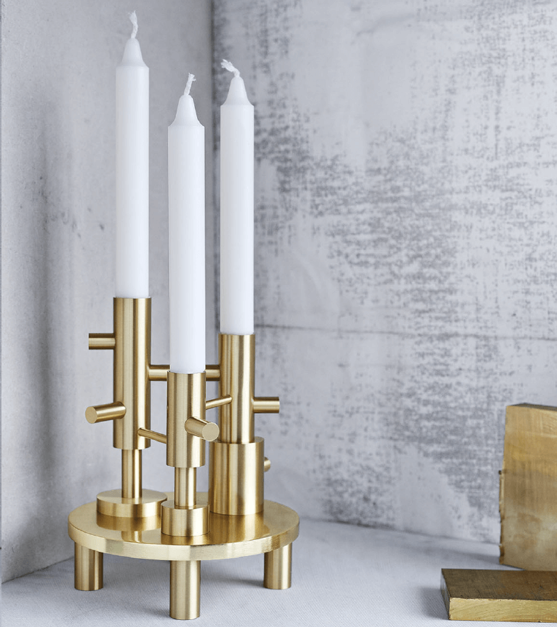 Candleholder Large - Brass
