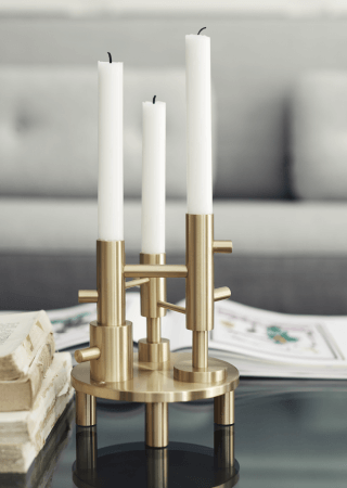Candleholder Large - Brass