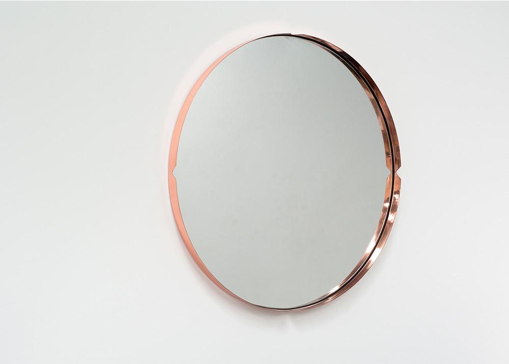 Press Mirror - powdercoated finish