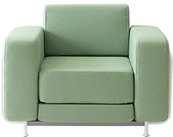 Silver Chair/Single Bed