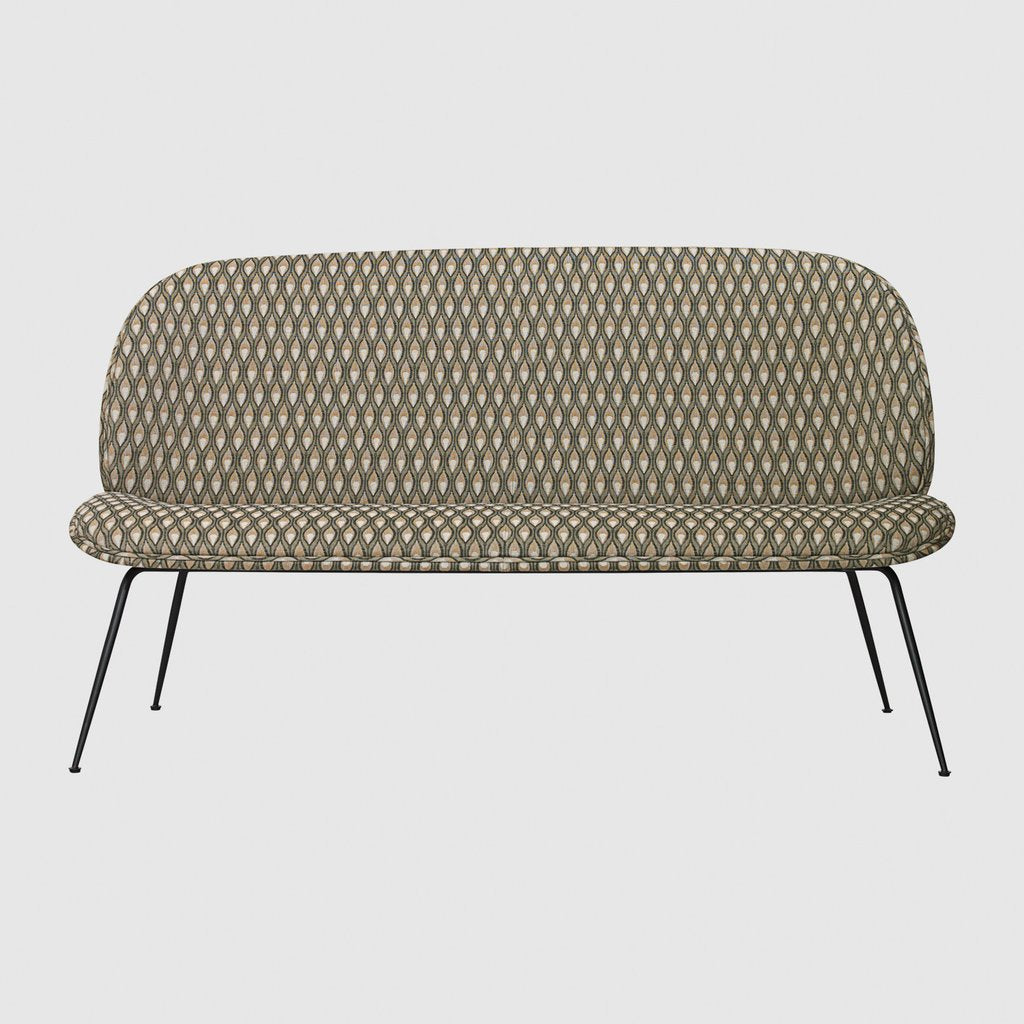 Beetle Sofa 140cm Black Matt Base