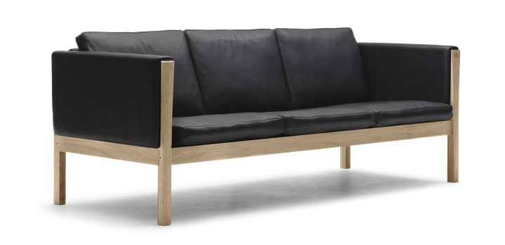 CH163 - 3 Seat Sofa (For Oak Base)