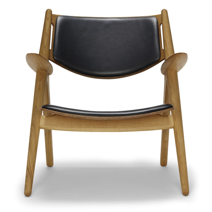 CH28 Lounge Chair - Upholstered Seat