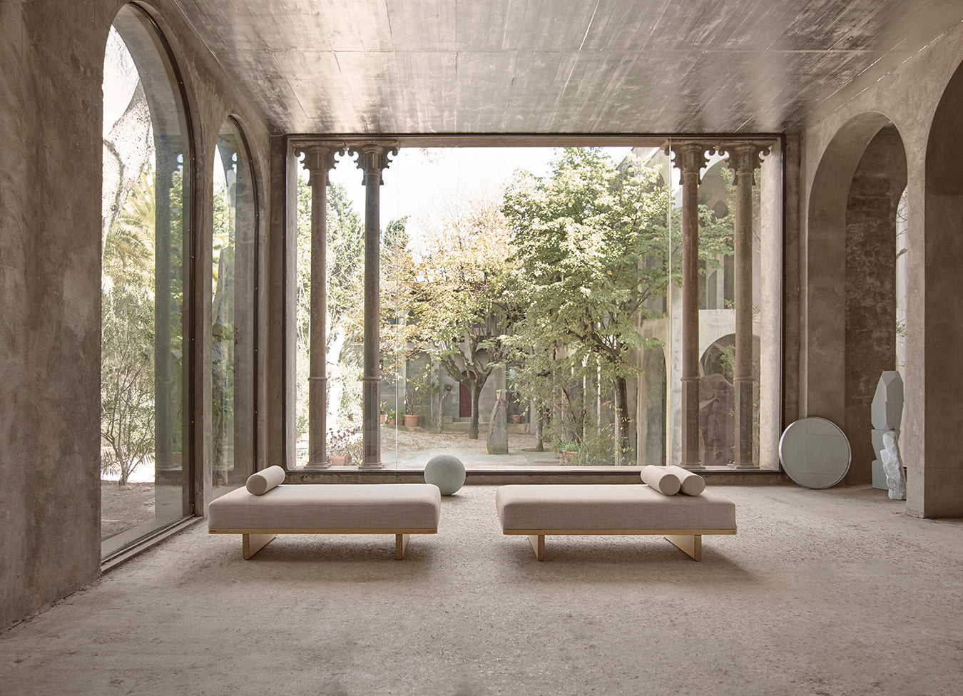 BM0865 Daybed - Inc. Timber Base & Seat