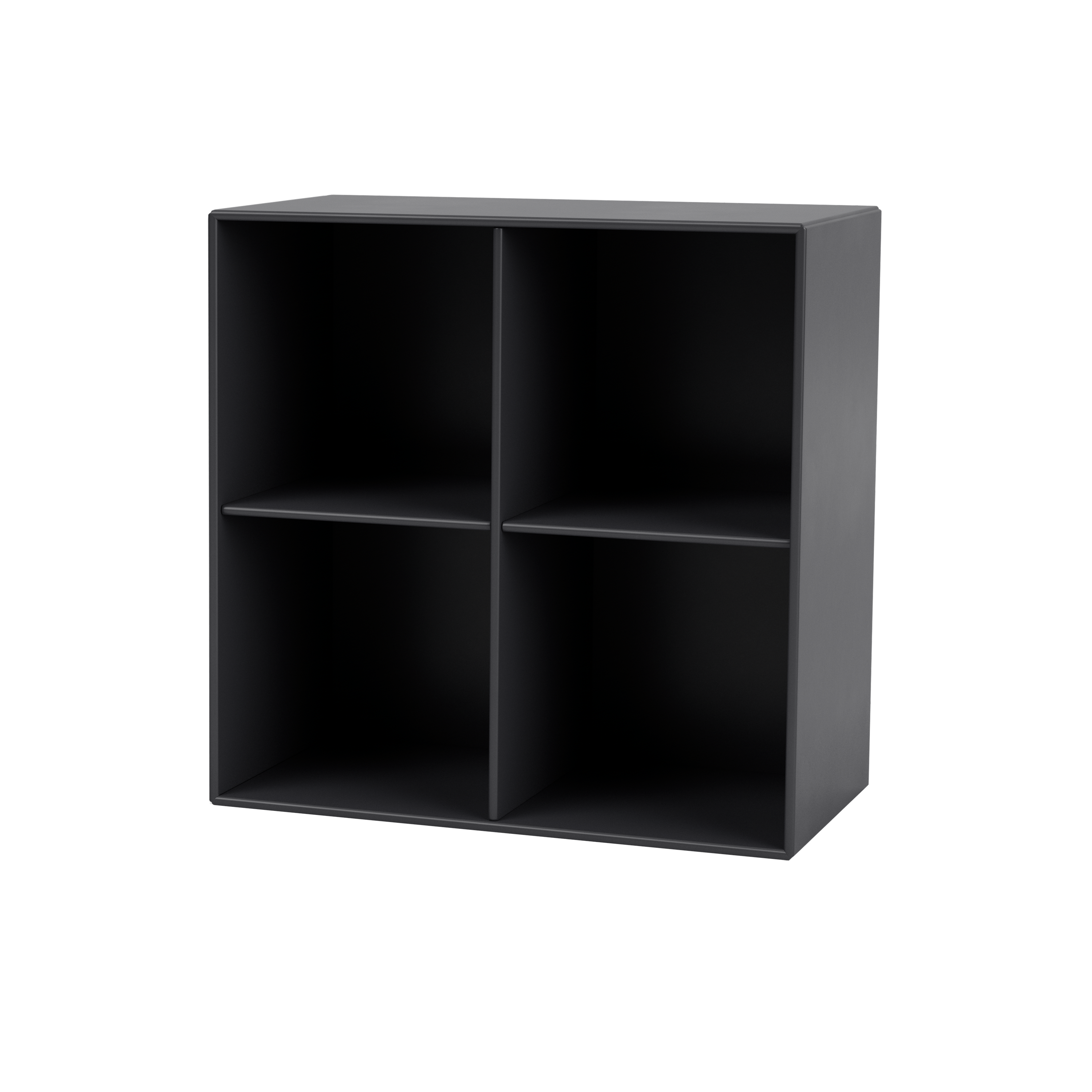 Open Bookcase with four rooms - 30 Depth