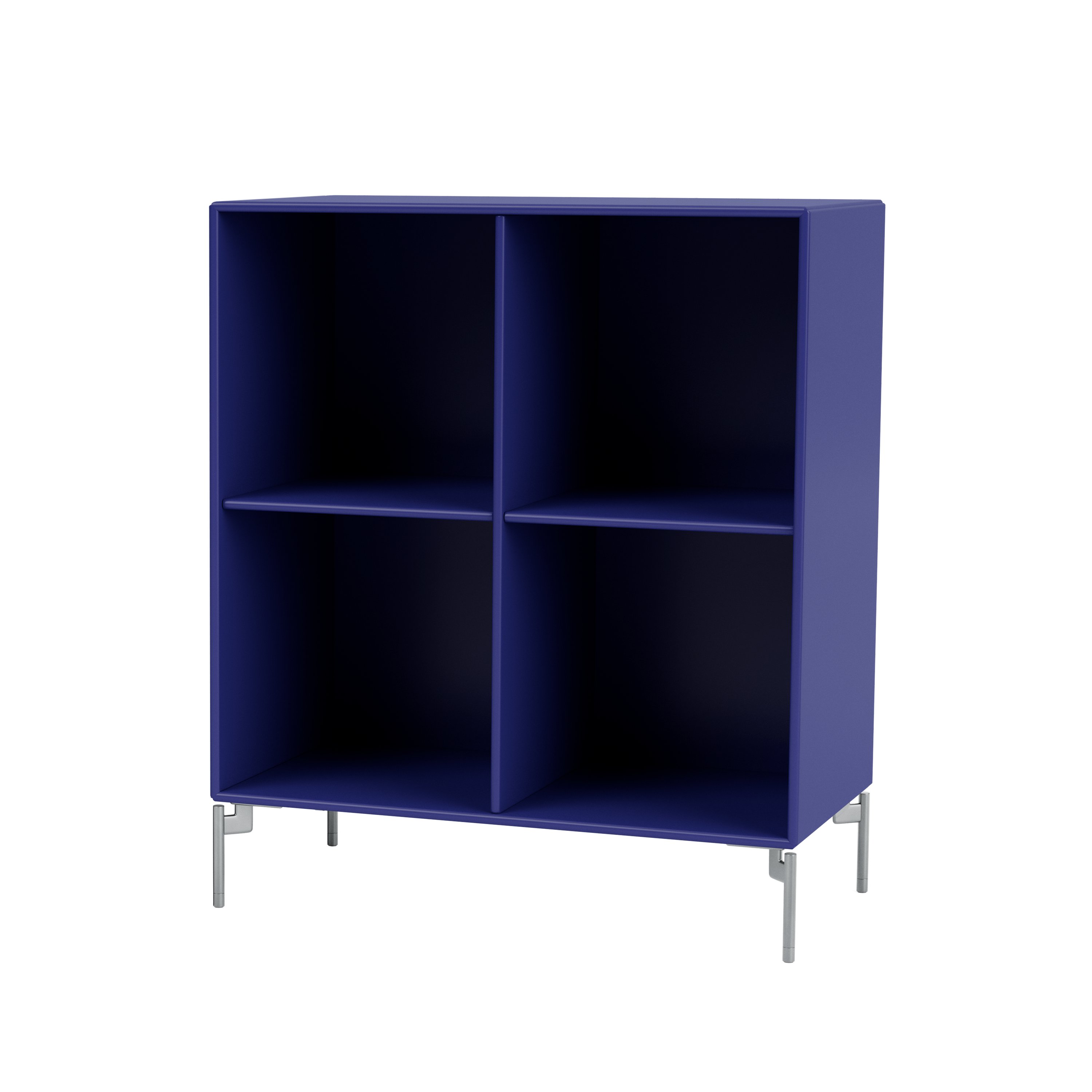 Open Bookcase with four rooms - 30 Depth