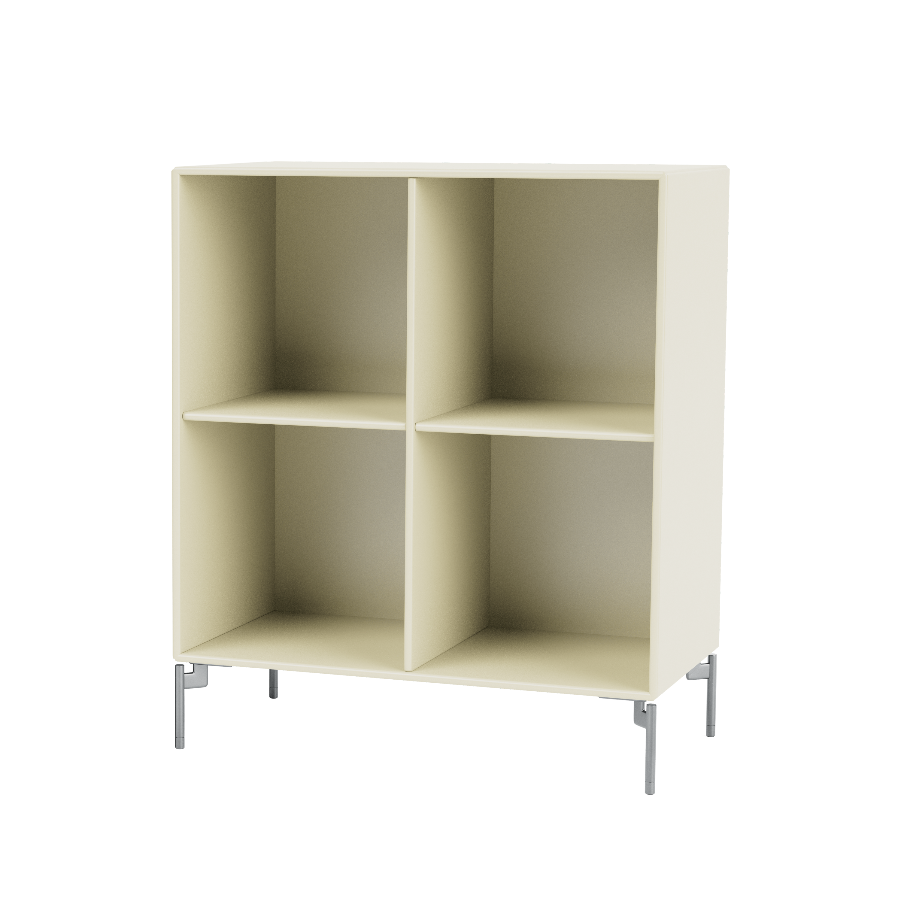 Open Bookcase with four rooms - 30 Depth