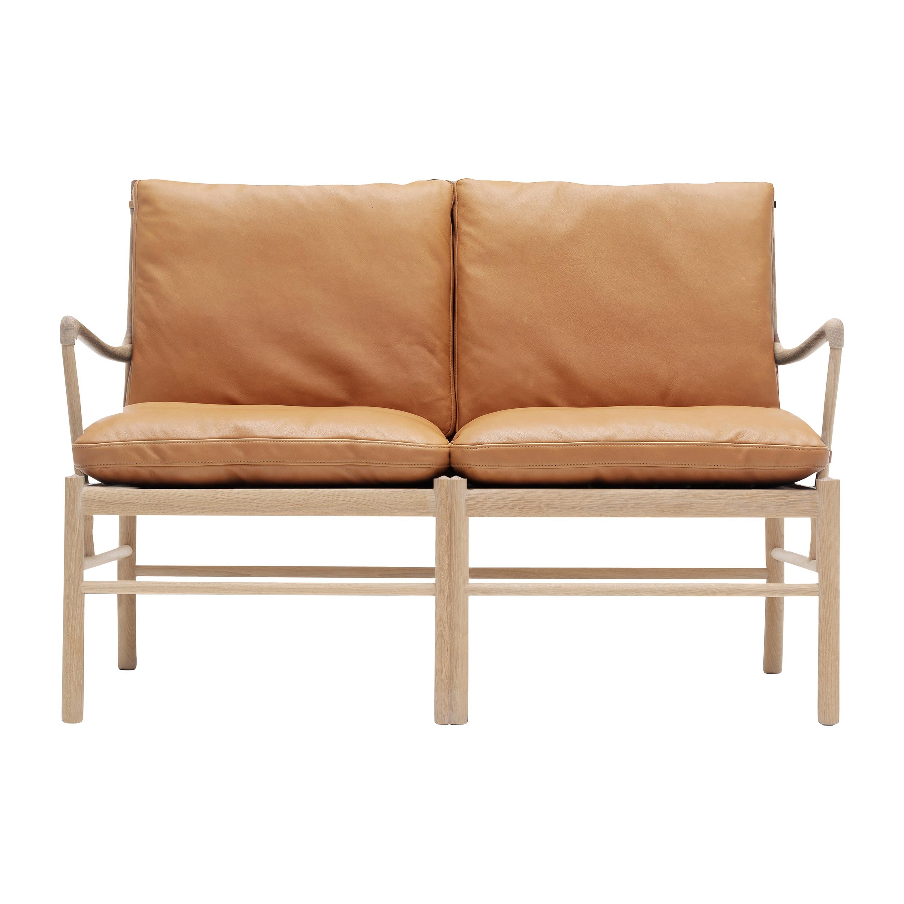 OW149 Colonial 2 Seater Sofa In Oak