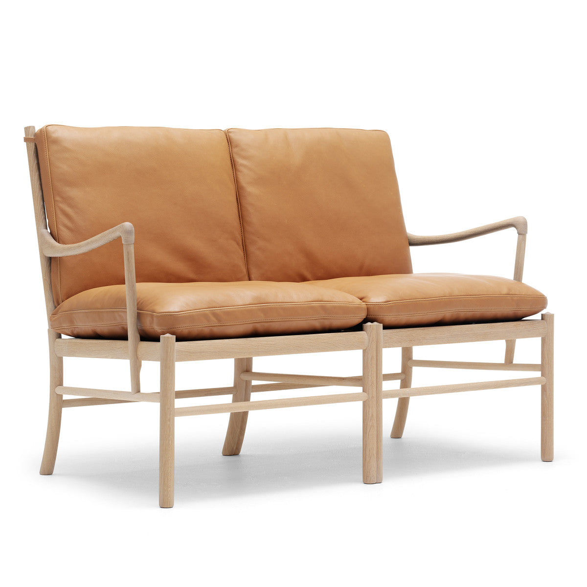 OW149 Colonial 2 Seater Sofa In Oak