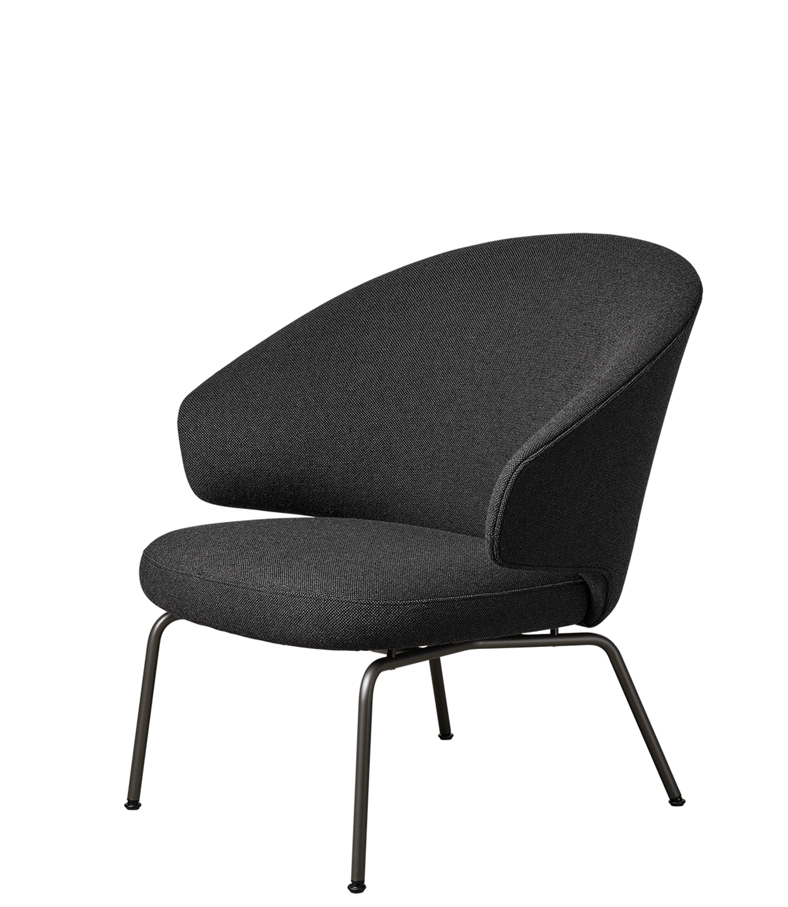 Let Lounge Chair - Steel Legs