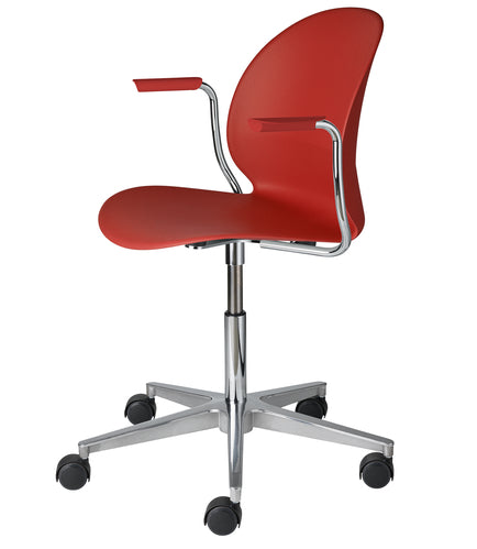 N02 Recycled Chair - 5 Star Swivel w Arm