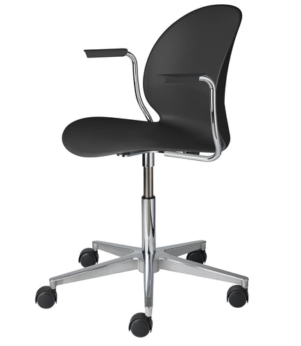 N02 Recycled Chair - 5 Star Swivel w Arm