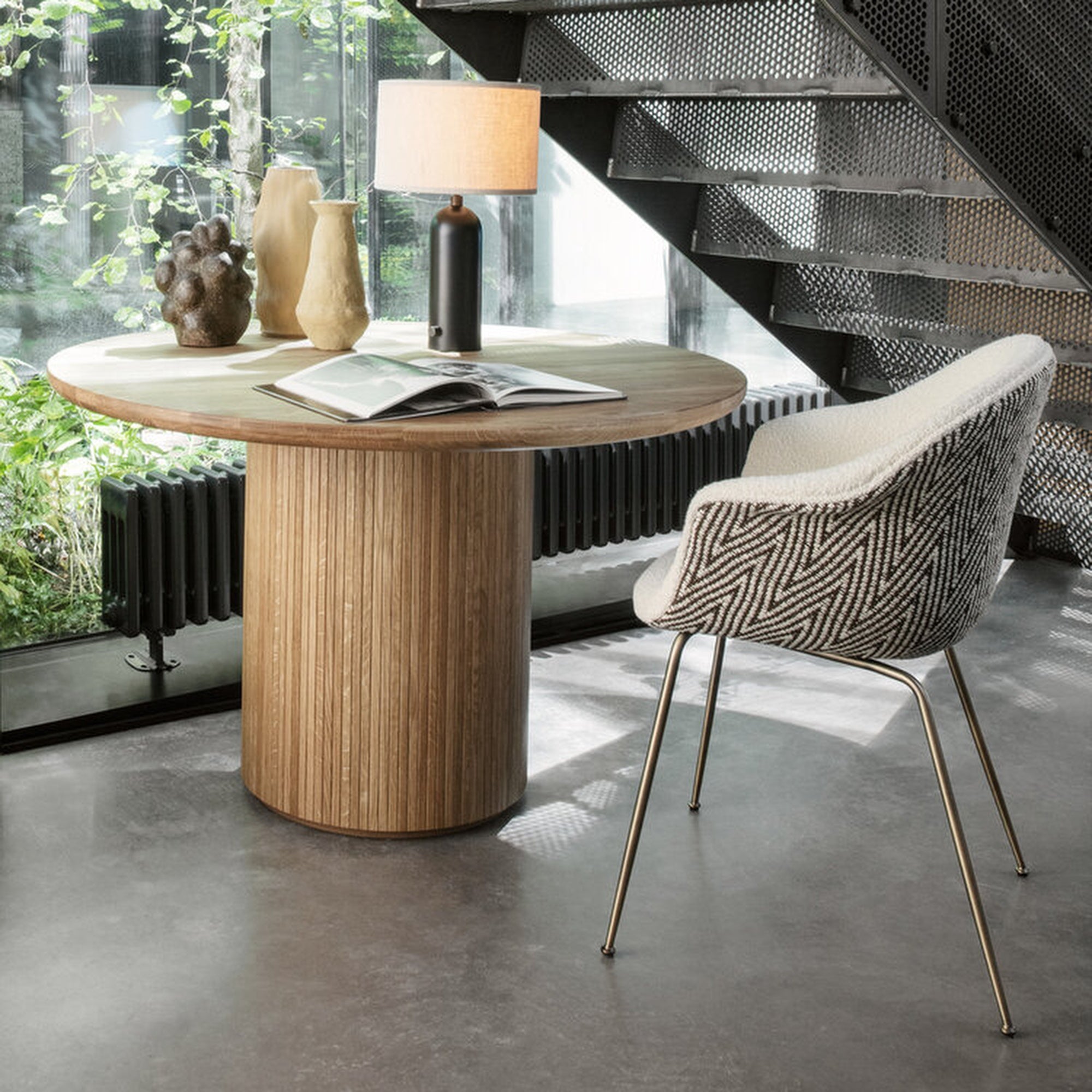 Moon Dining - Round, Wood, Ø150cm