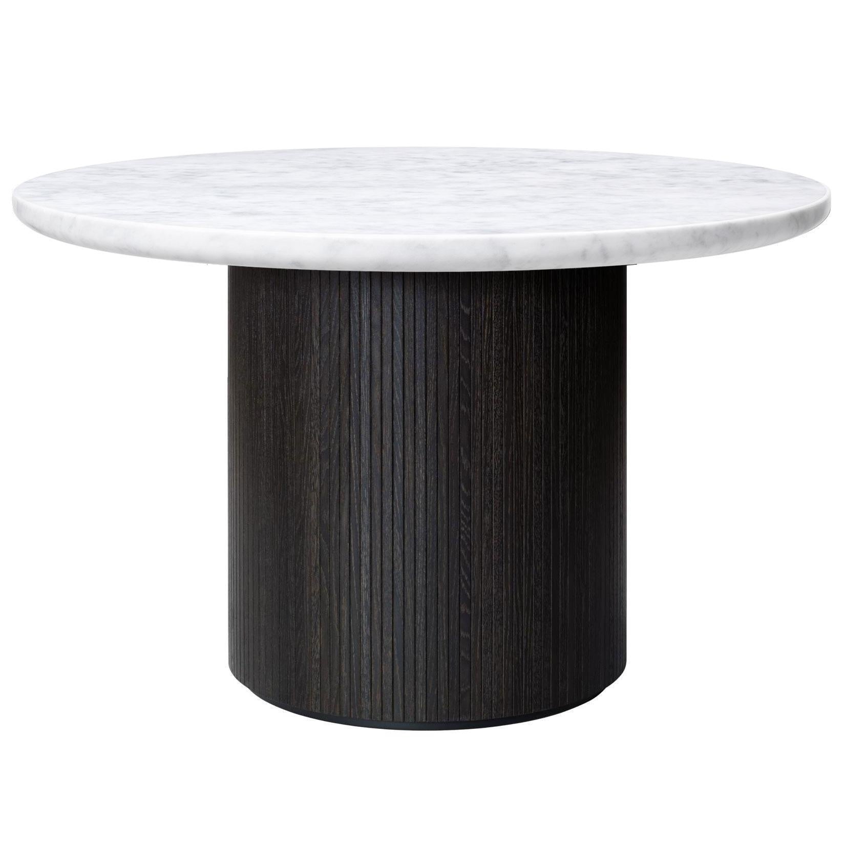 Moon Dining Table Round Marble