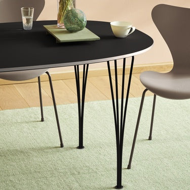 Span Table, Super-Elliptical, 180x120cm