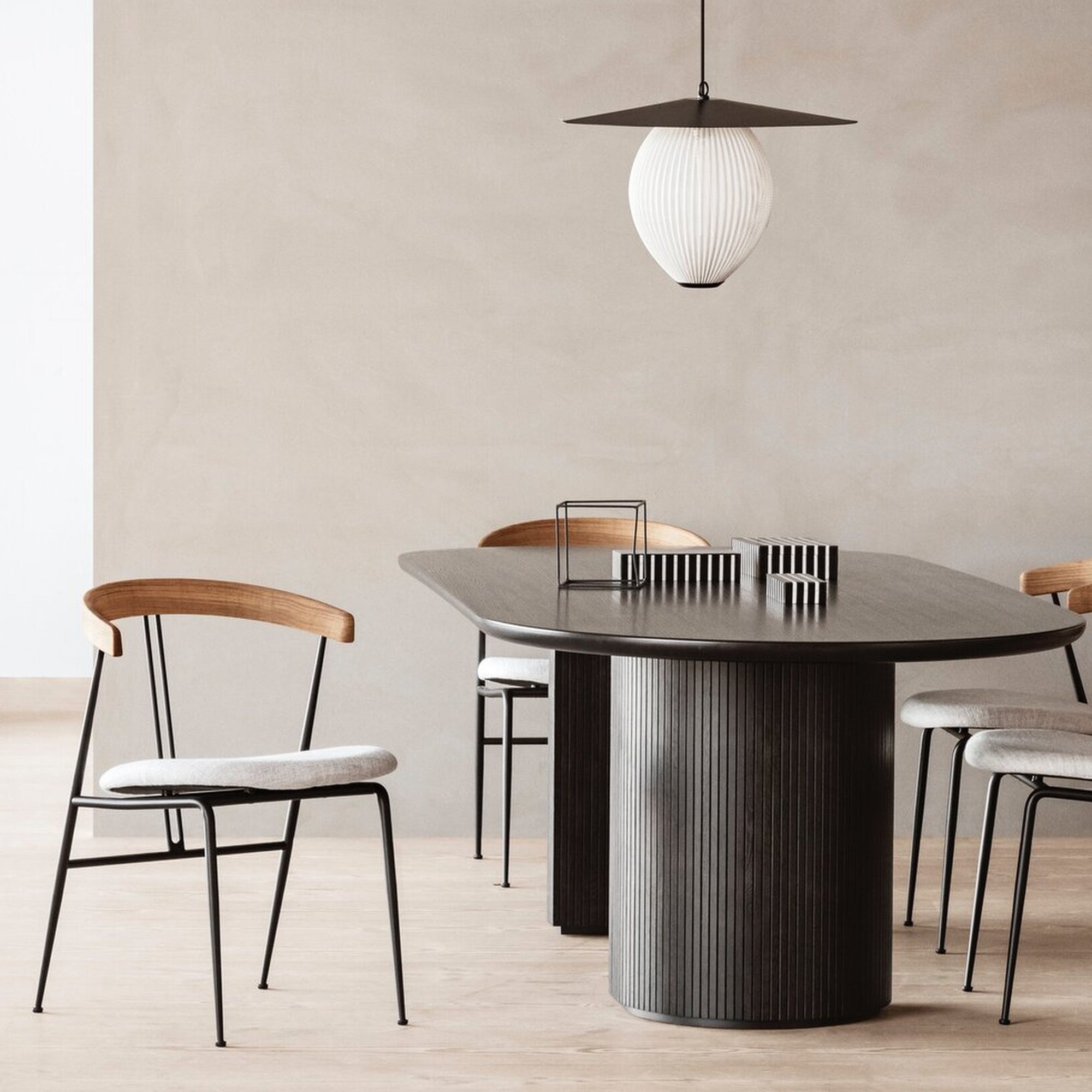 Moon Table - Elliptical 290x105, Solid