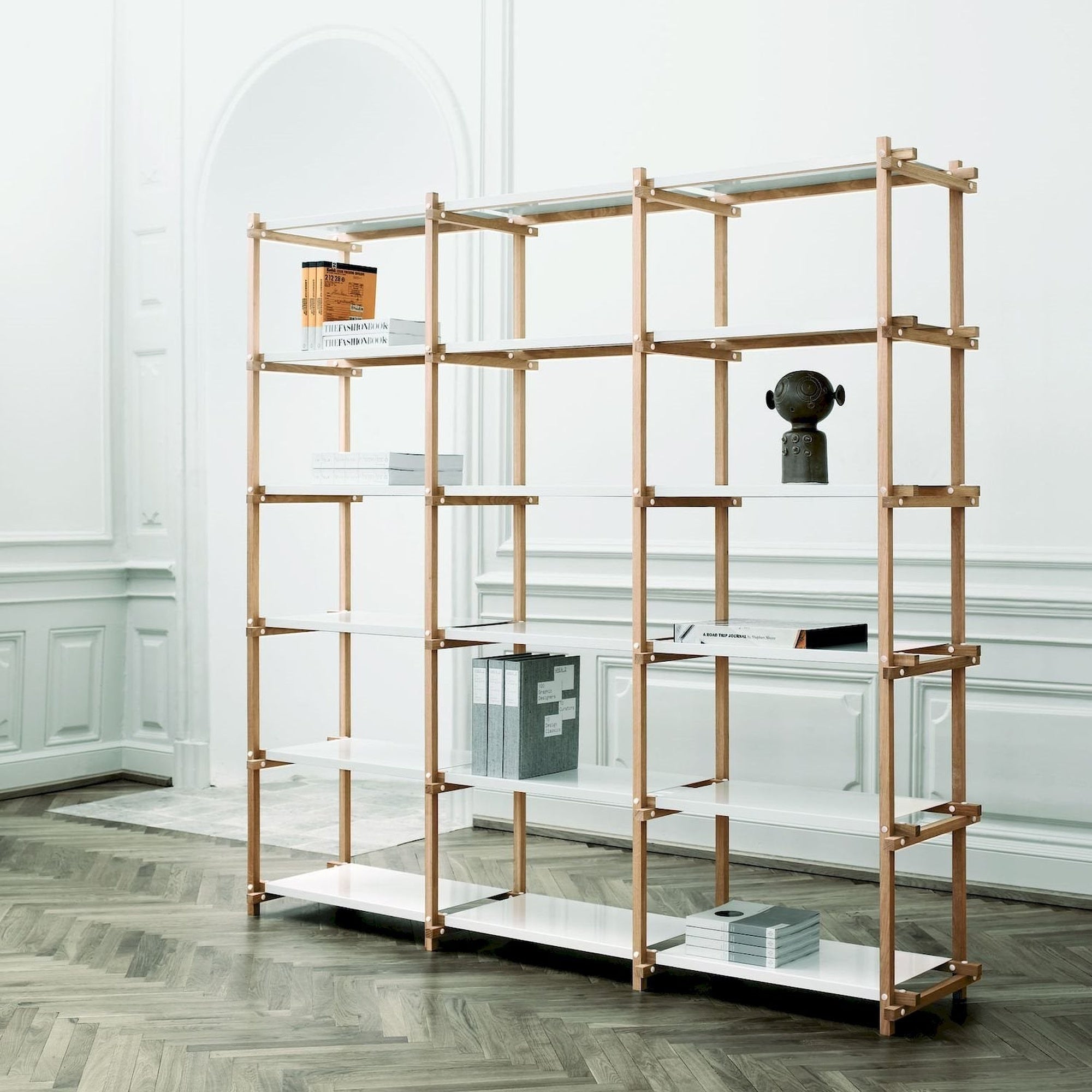 Woody Shelf Unit - High