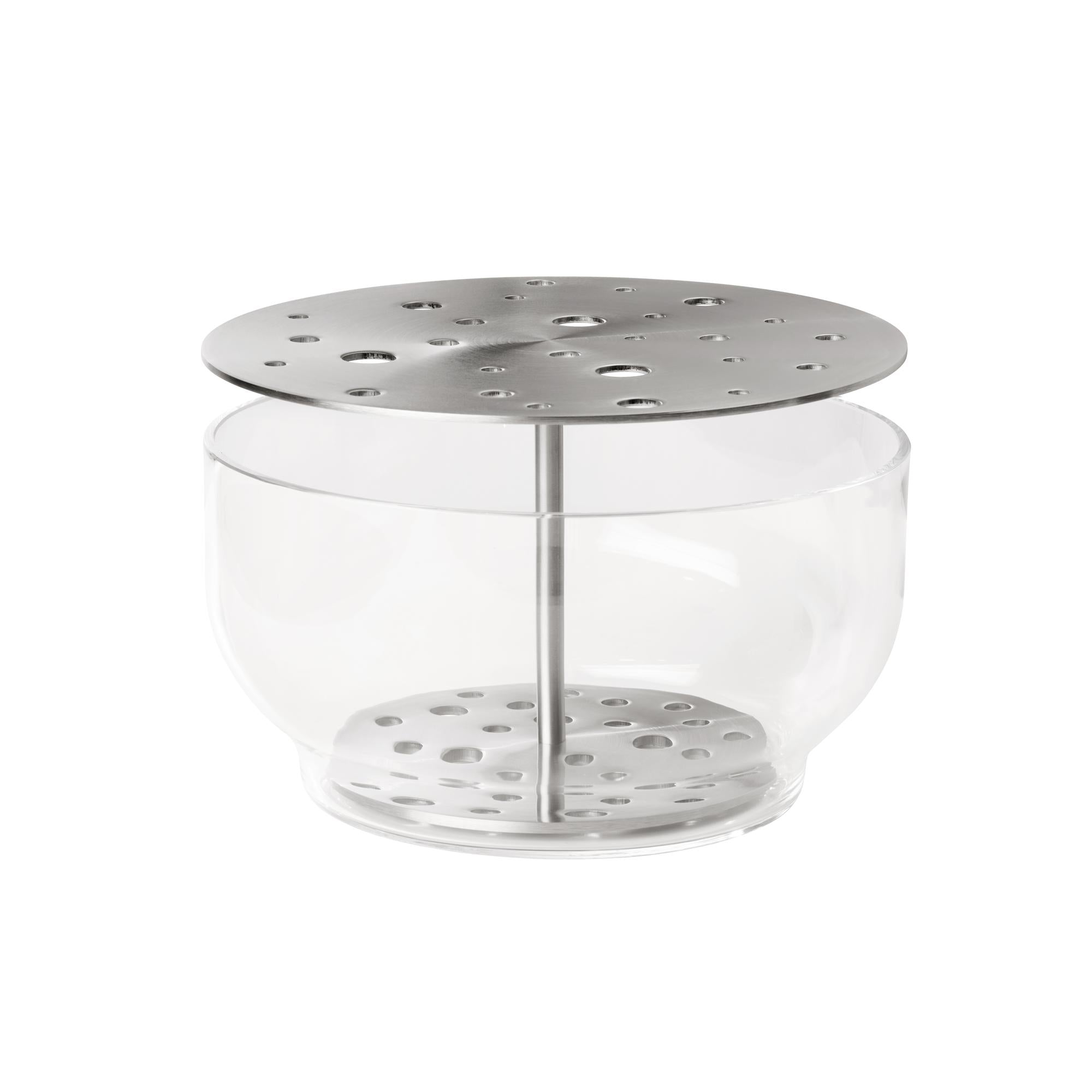 Ikebana Vase - Large w/ Stainless Steel