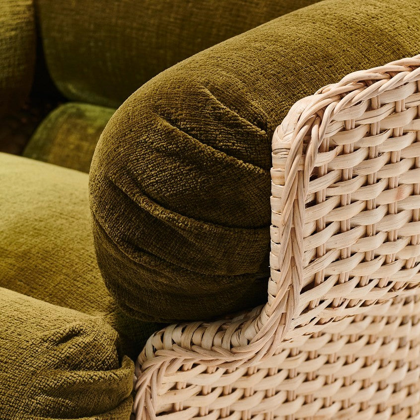 Basket Lounge Chair - Fully Upholstered