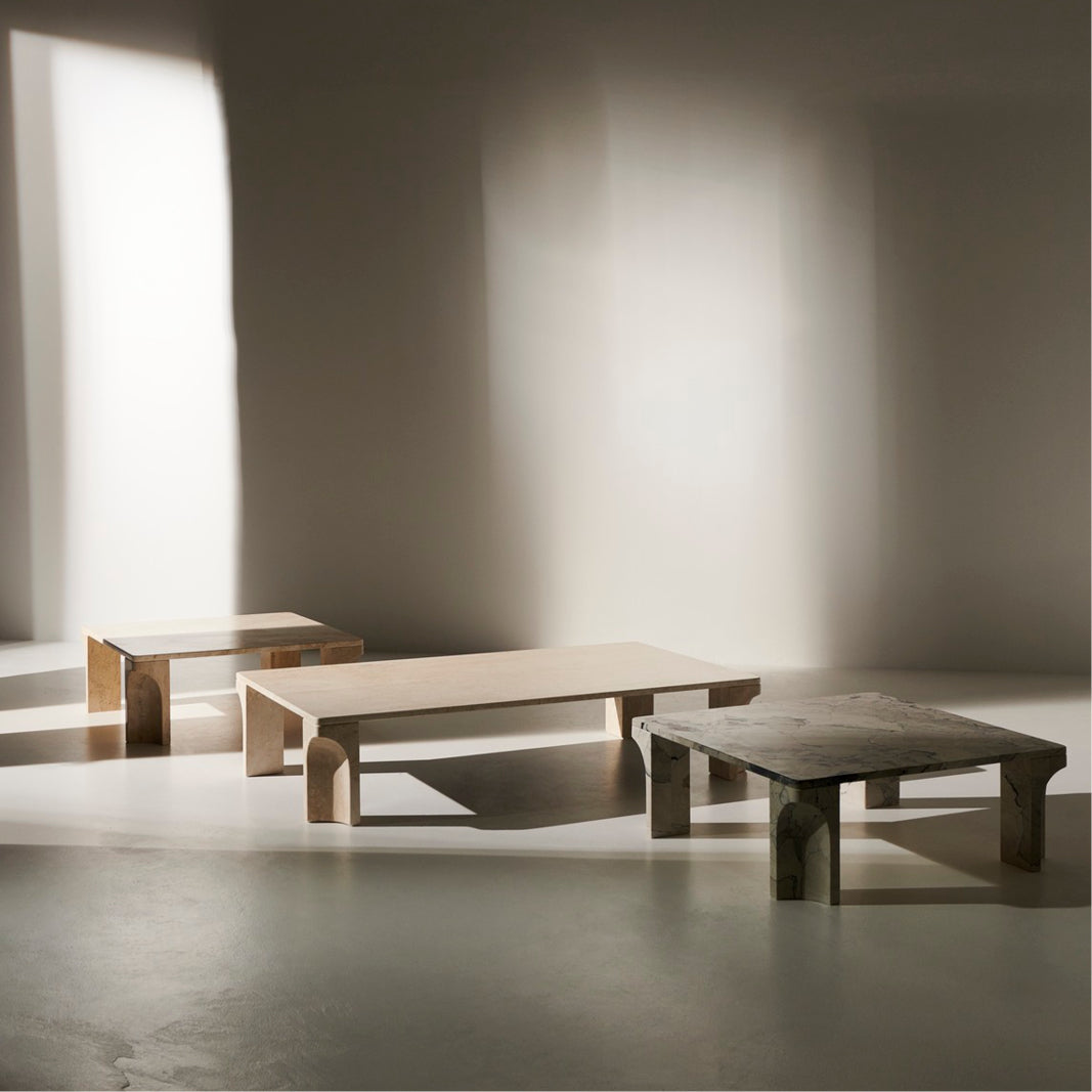 Doric Coffee Table - Rec 140x80x30cm