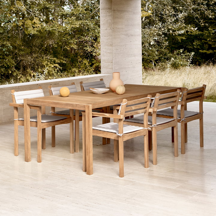 AH Outdoor Dining Chair with Armrest