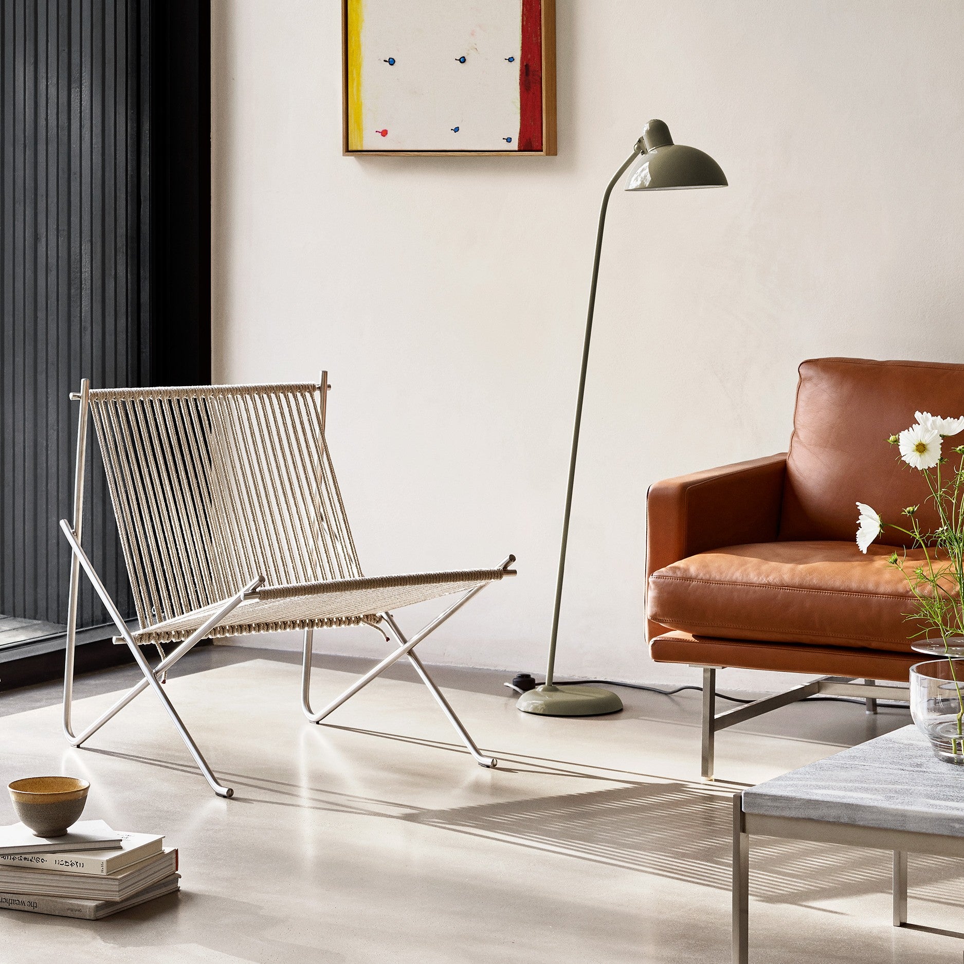 KAISER idell Angle adjust. Floor Lamp