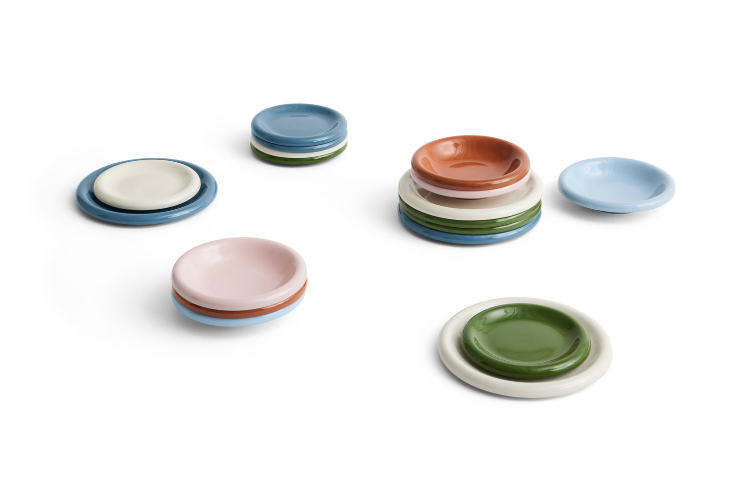Barro Plate, Ø18 Off-White (Set of 2)