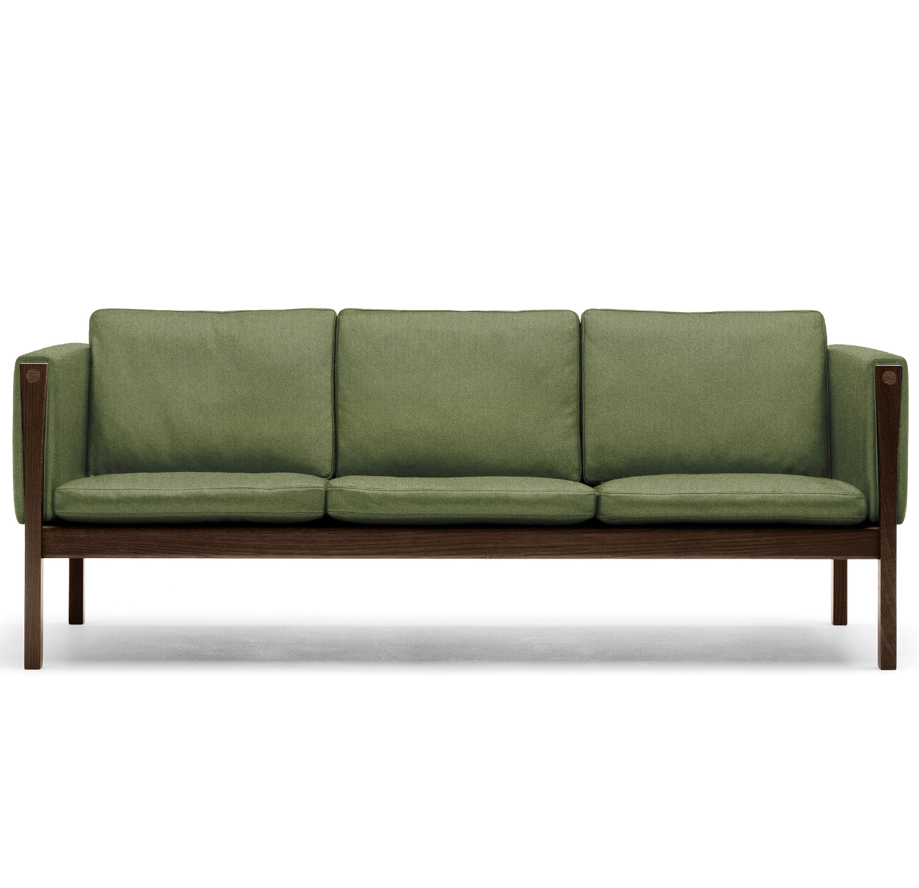 CH163 - 3 Seat Sofa (For Walnut Base)