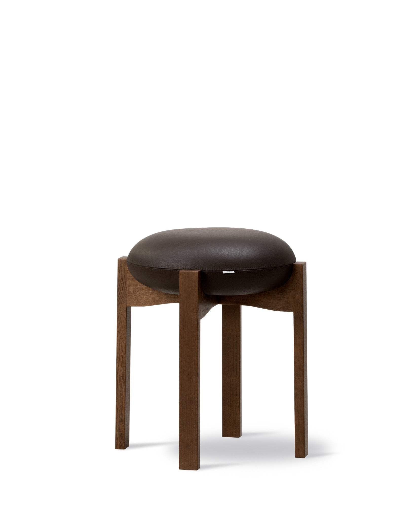 Pioneer Stool H: 46 cm - Smoke Oak Lacq