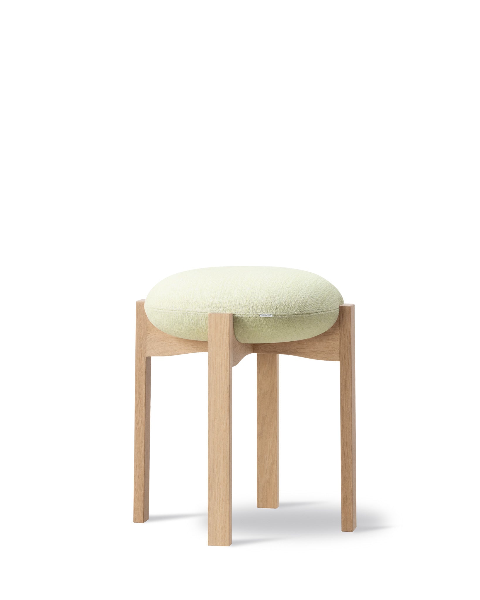 Pioneer Stool H: 46 cm - Oak Lacquered