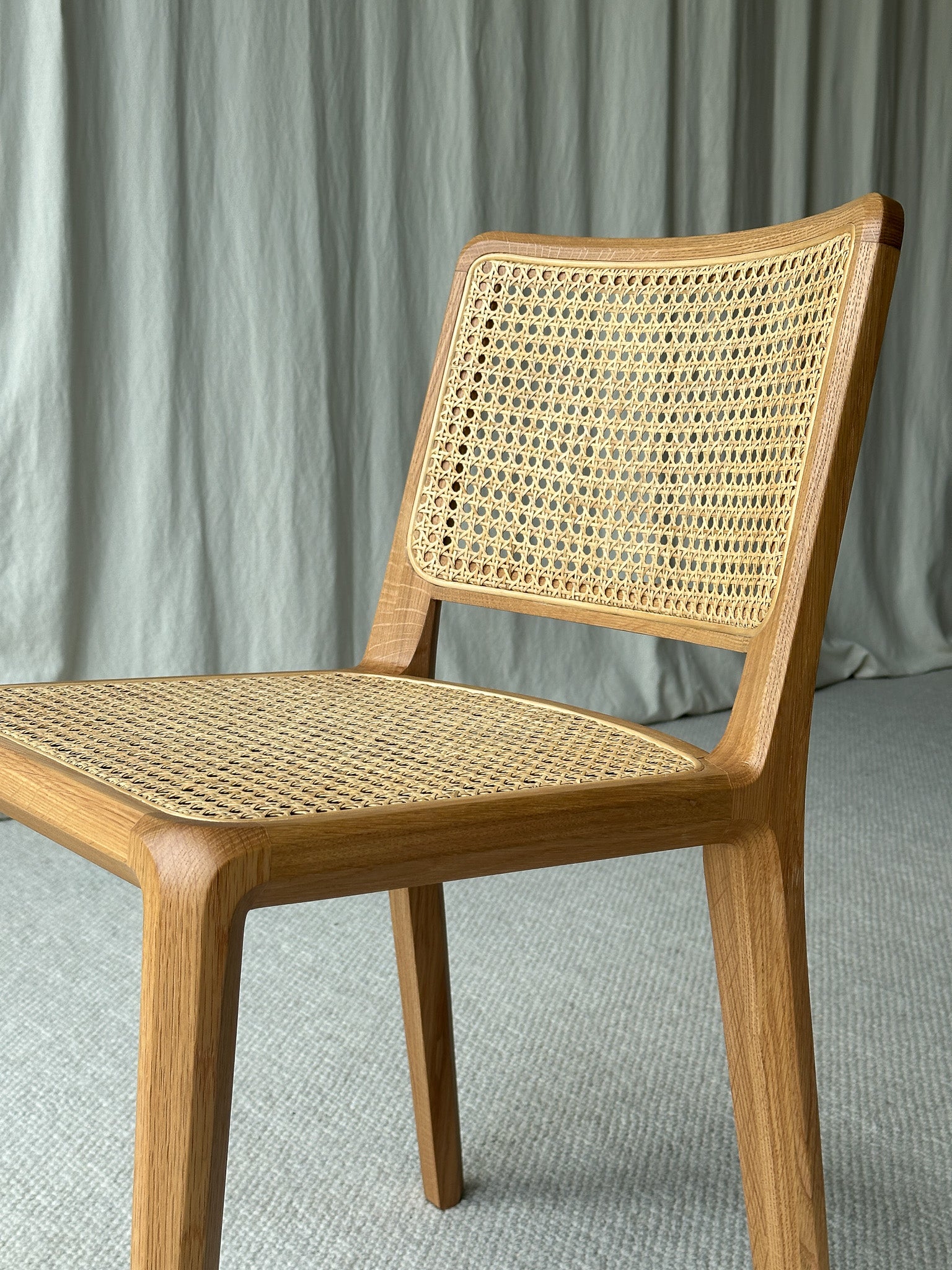 Boardwalk Chair Rattan B, S Light Oak