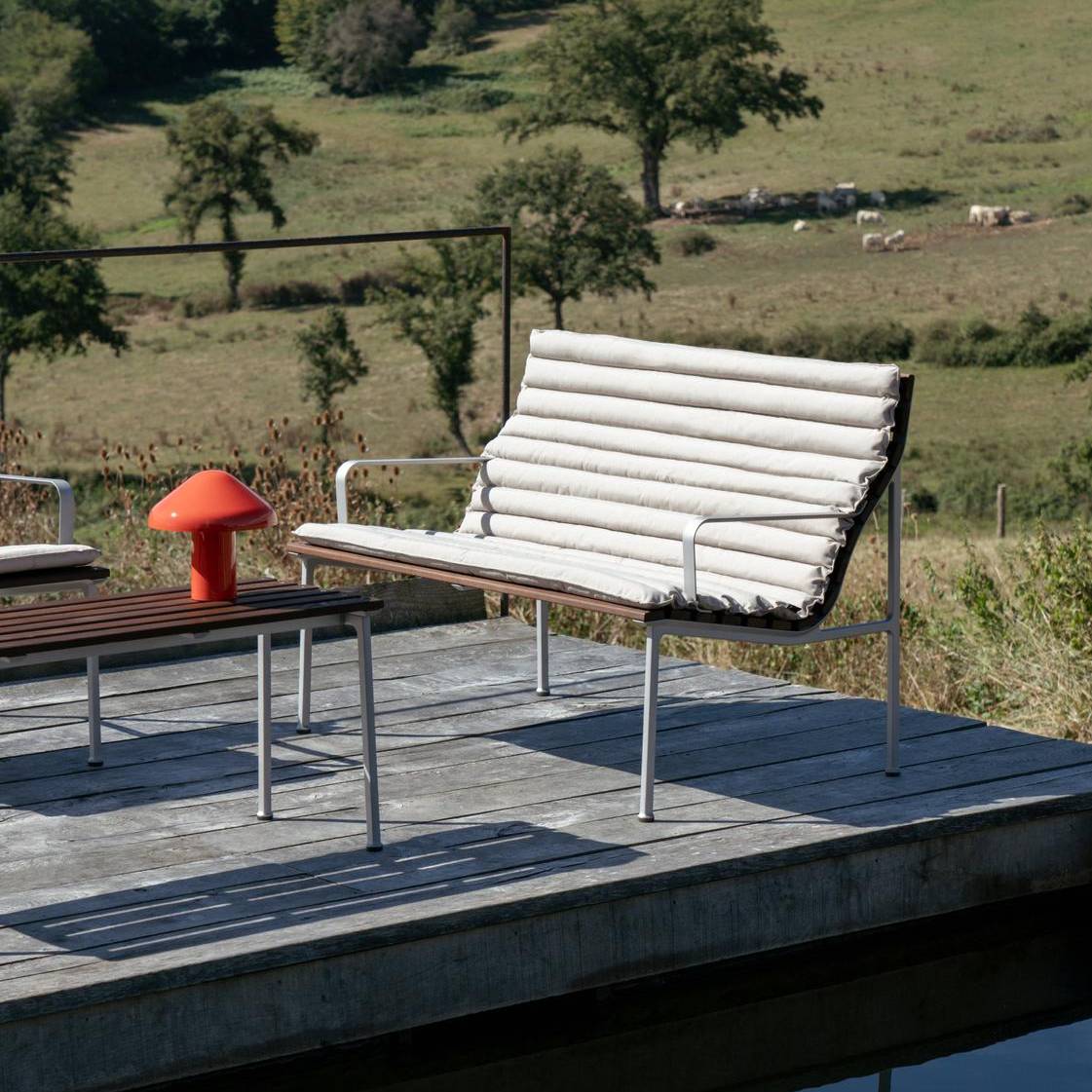 Quilted cushion for Traverse Lounge Benc