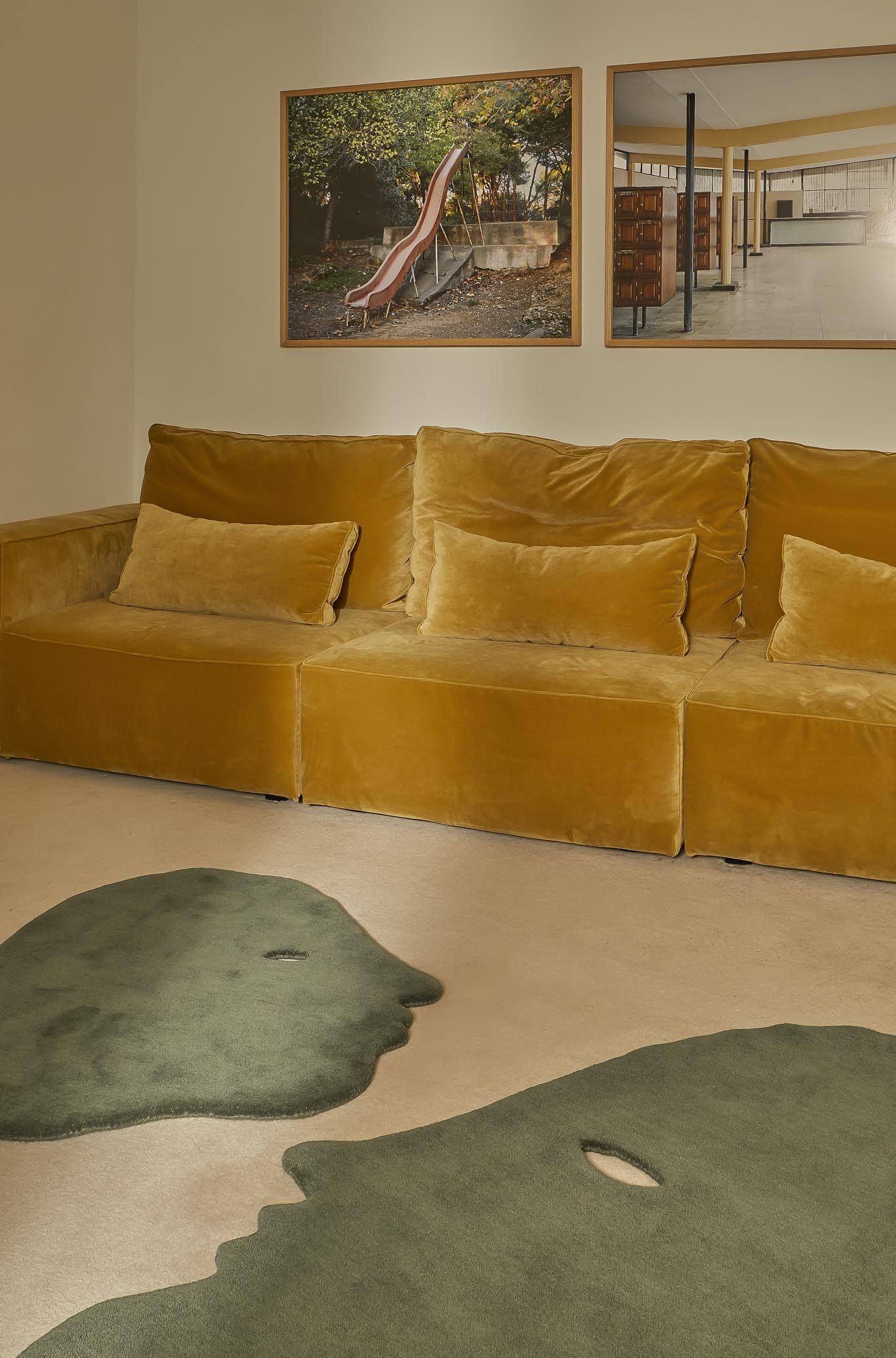 Talk Talk Rug Medium Blueish Green - 100x140cm