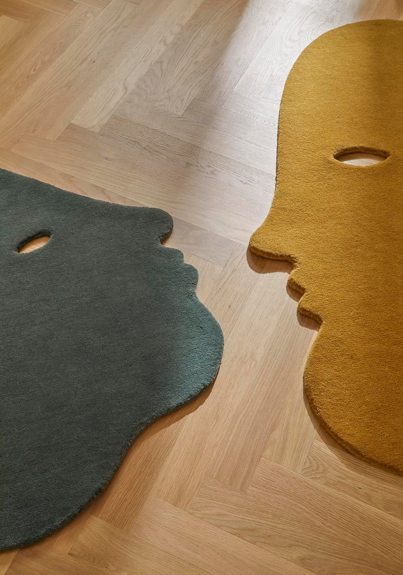 Talk Talk Rug Medium Mustard - 100x140cm