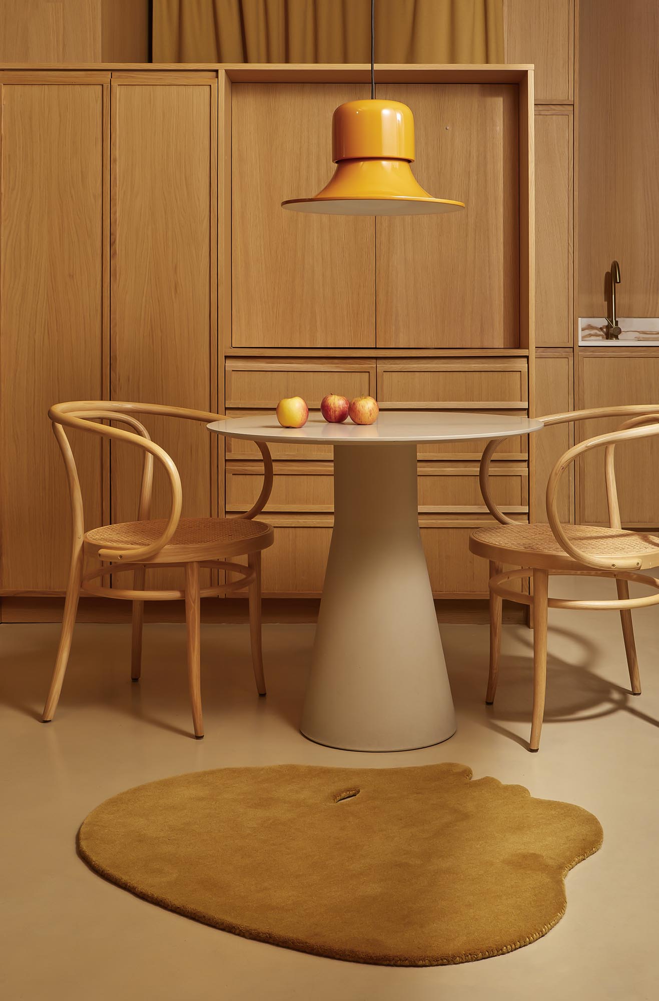 Talk Talk Rug Medium Mustard - 100x140cm