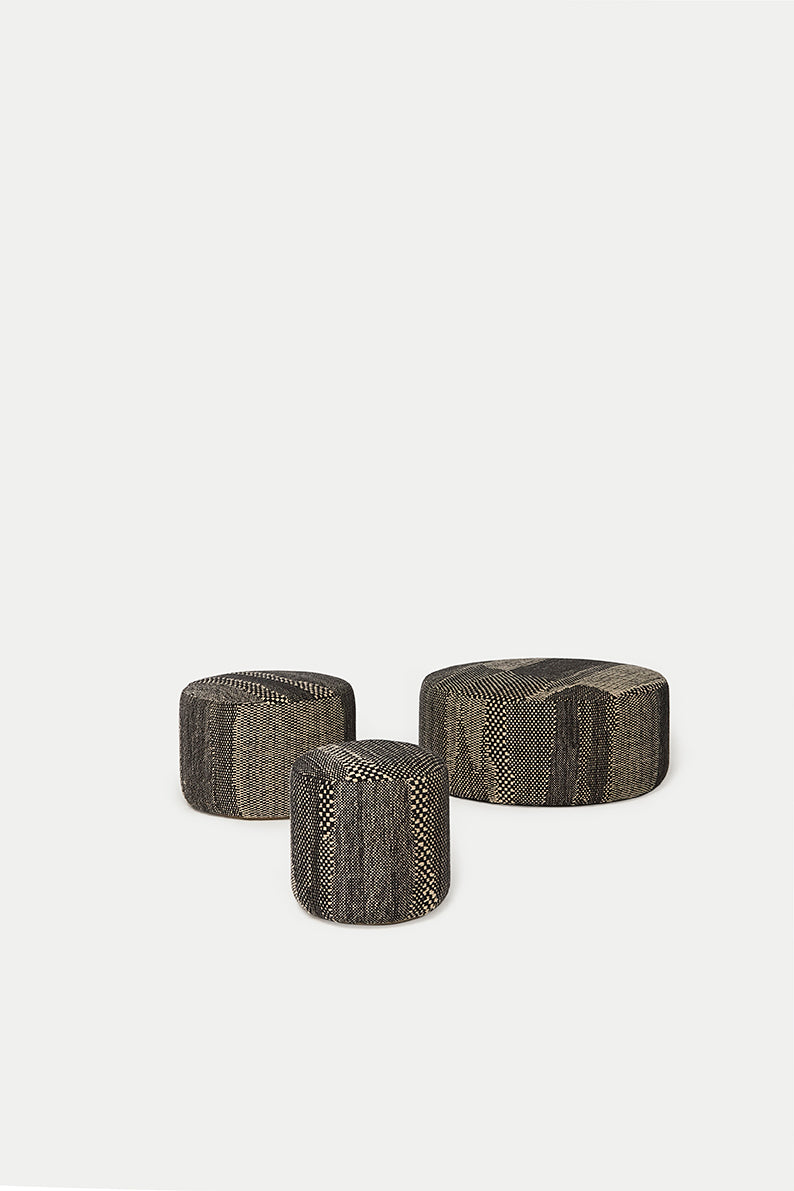 Wabisabi Pouf - Medium, Antracite