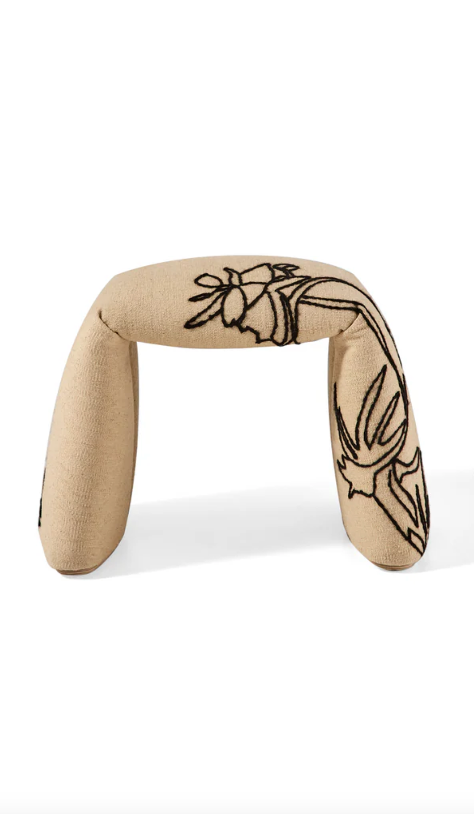 Folded Bench - Small, Flowers