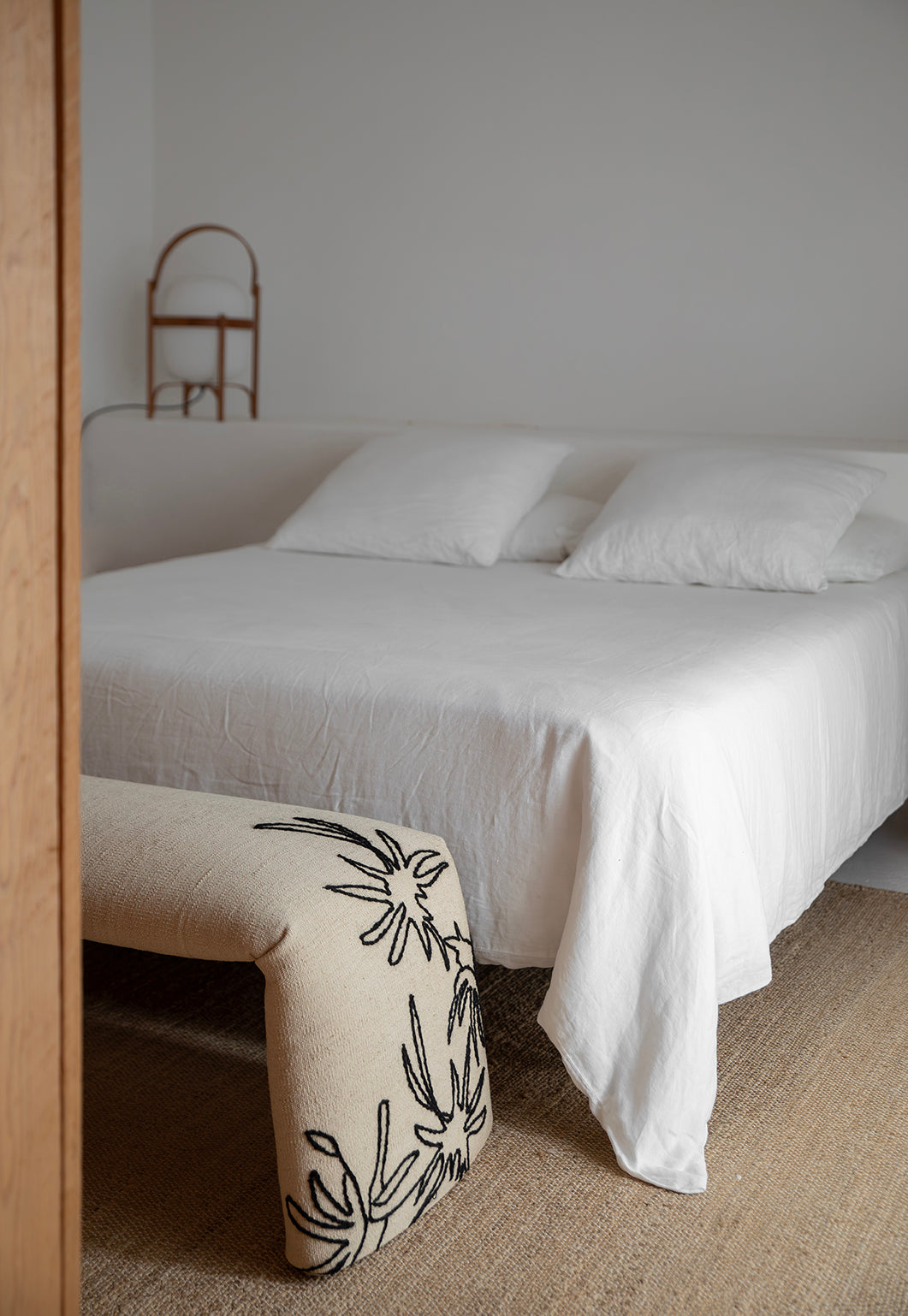 Folded Bench - Large, Flowers