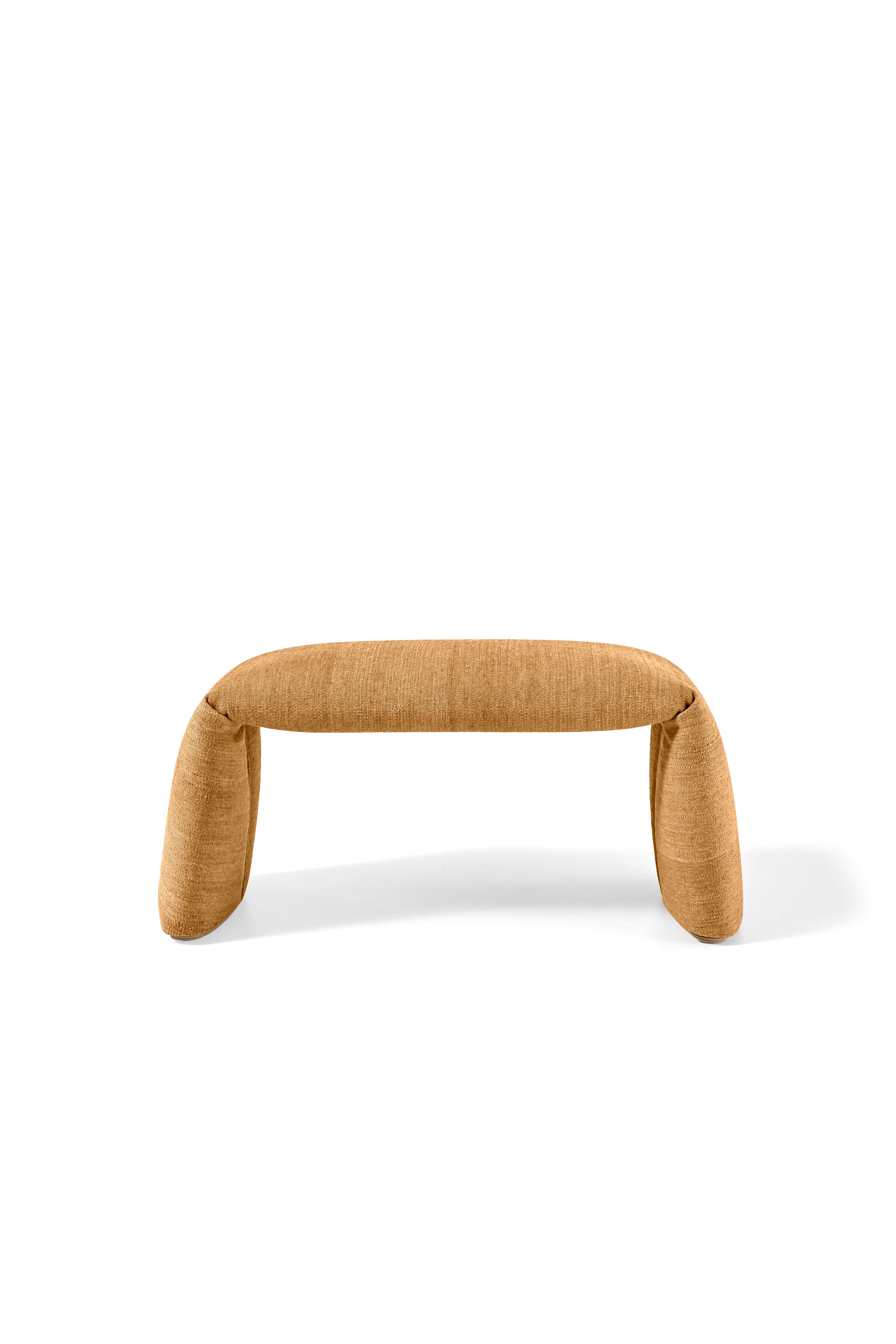 Folded Bench - Medium, Caramel