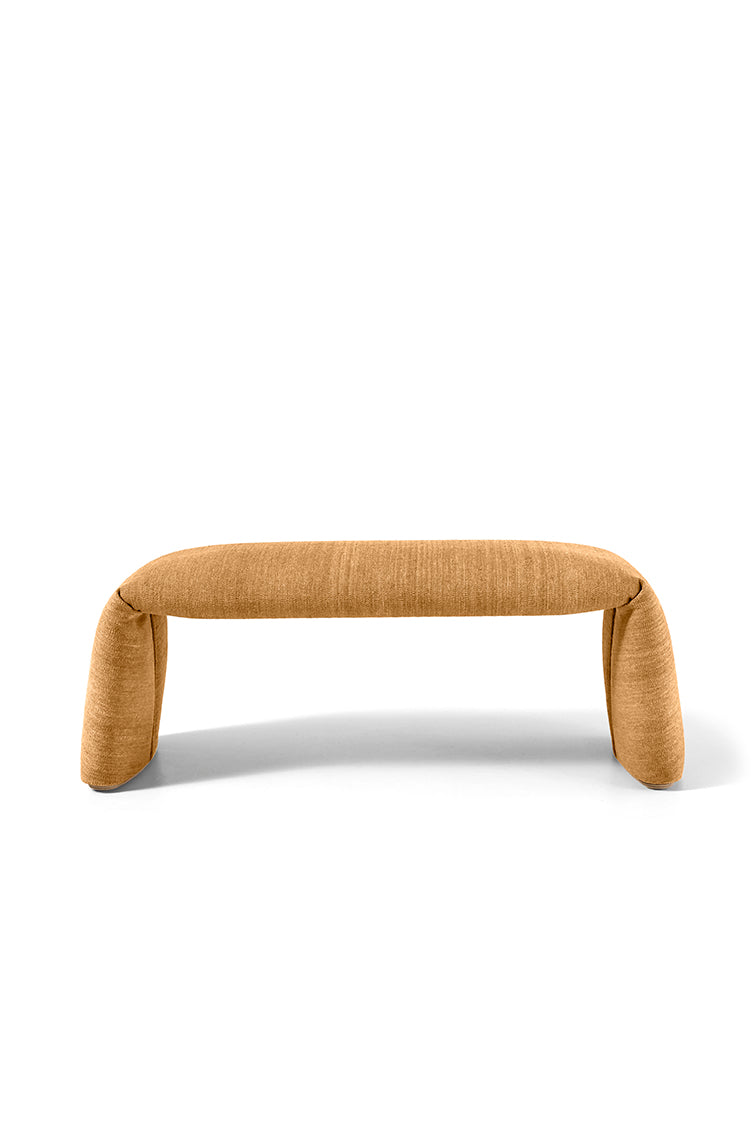 Folded Bench - Large, Caramel